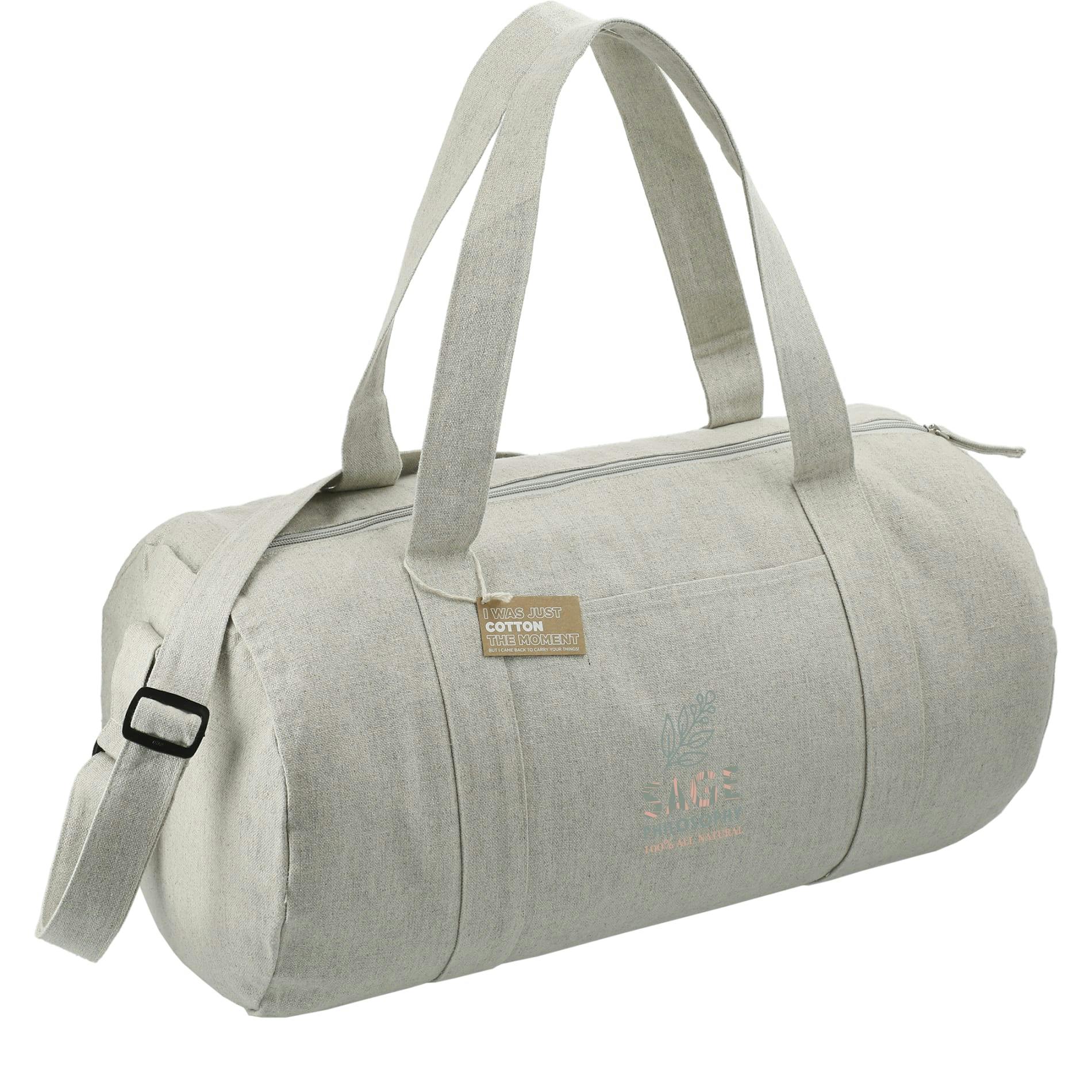 Repose 10oz Recycled Cotton Barrel Duffel - additional Image 2