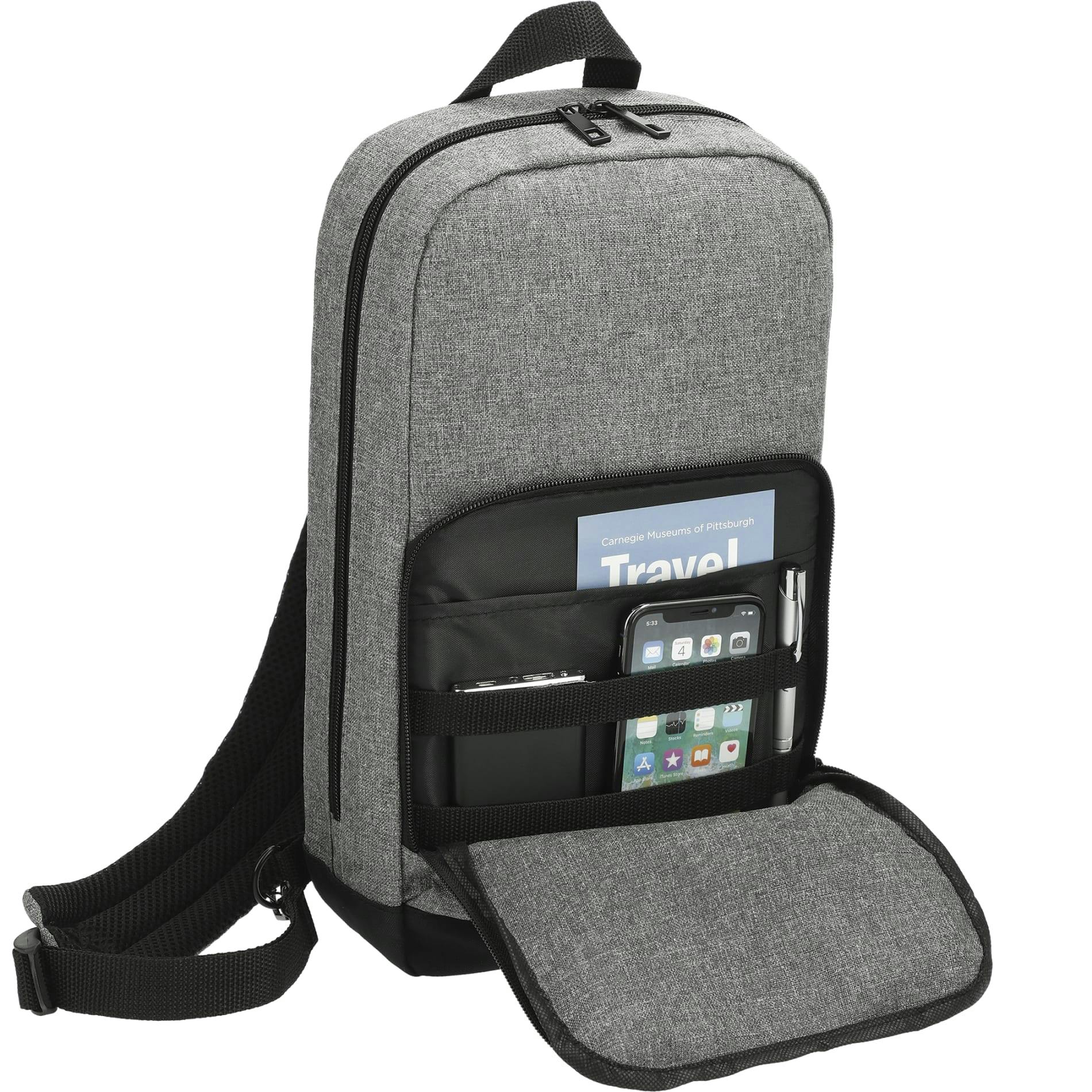 Graphite Deluxe Recycled Sling Backpack - additional Image 4