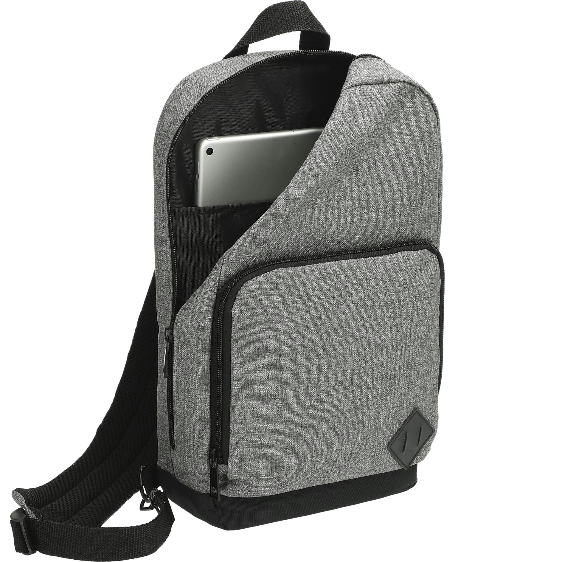 Graphite Deluxe Recycled Sling Backpack - additional Image 2
