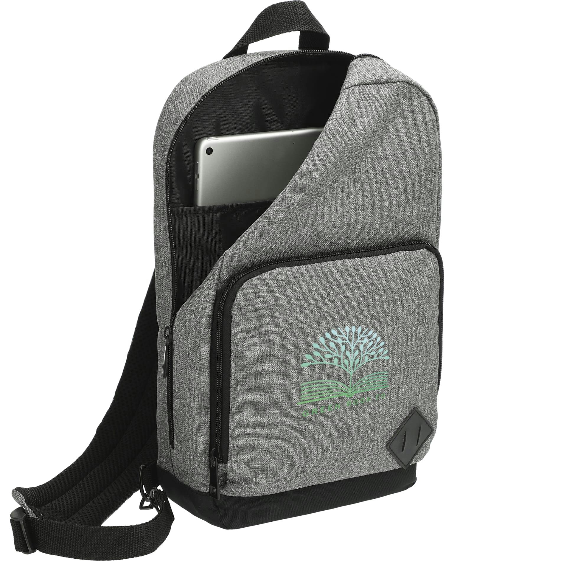 Graphite Deluxe Recycled Sling Backpack - additional Image 1