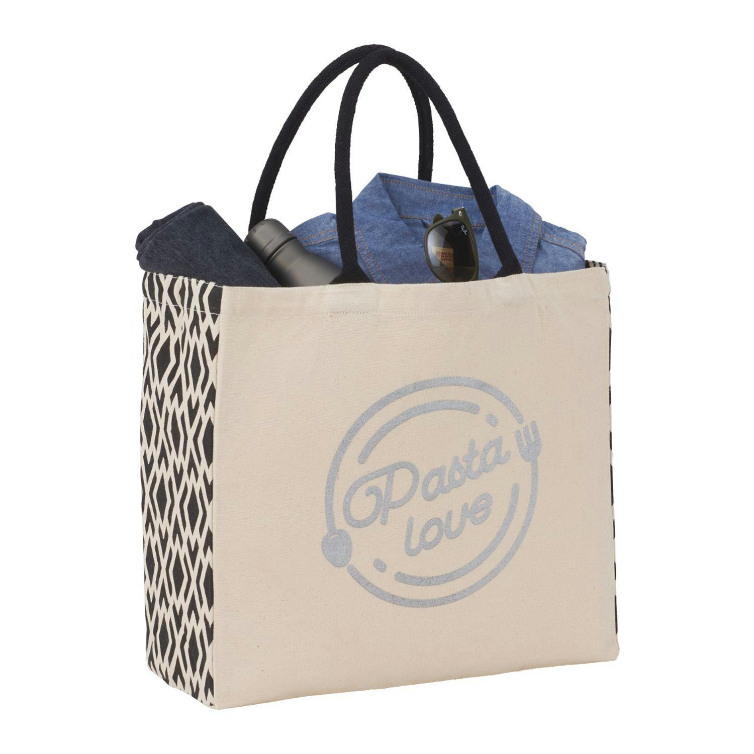 Diamond Gusset Cotton Tote - additional Image 2