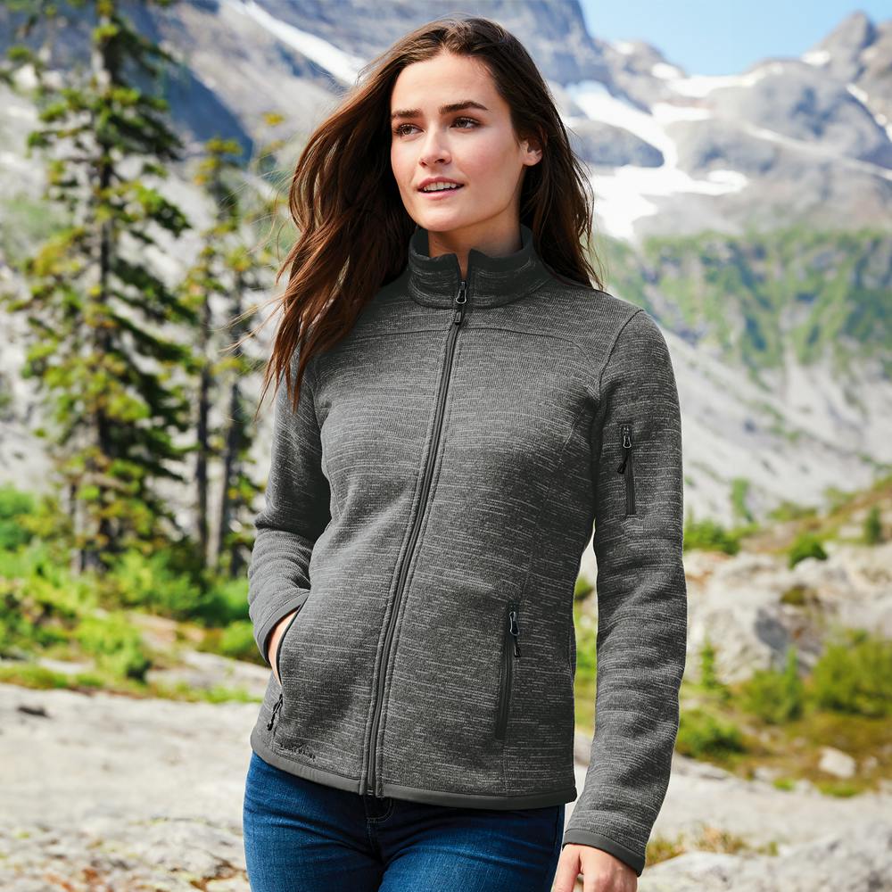 Custom Eddie Bauer Women's Sweater Fleece Full-Zip