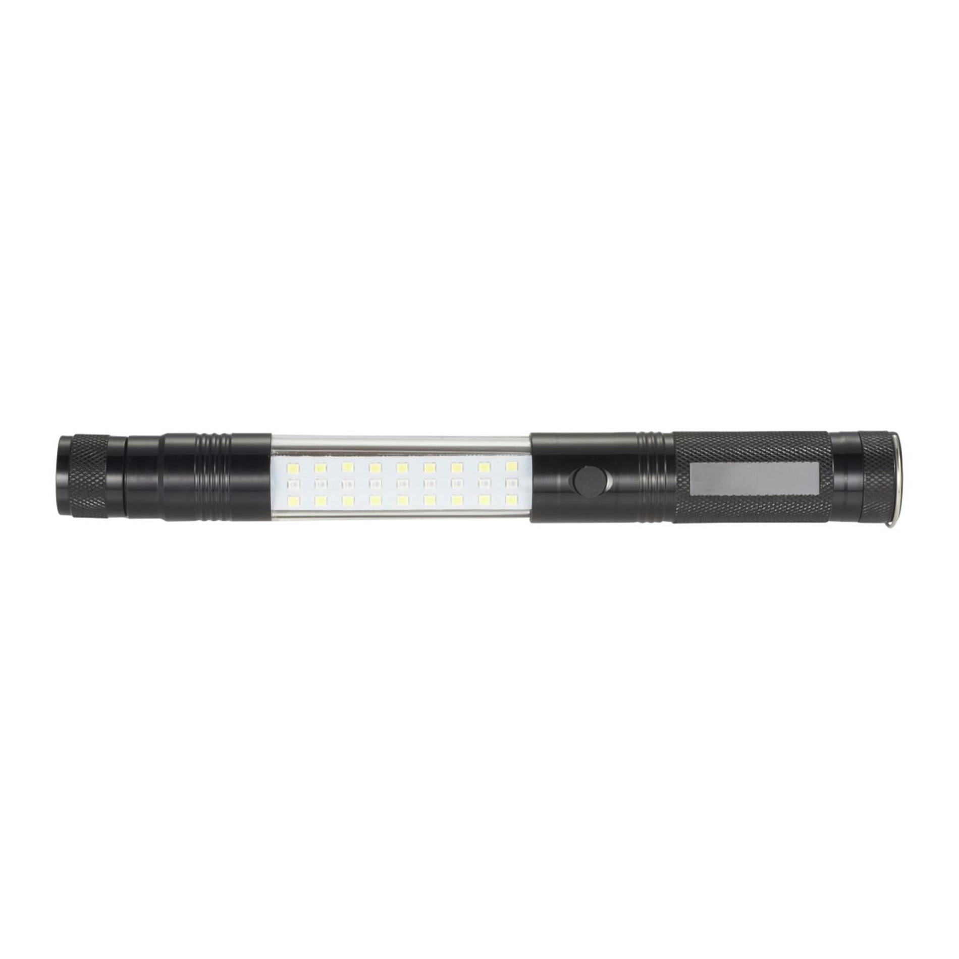 Telescopic Magnetic COB LED Flashlight w/Sidelight - additional Image 3