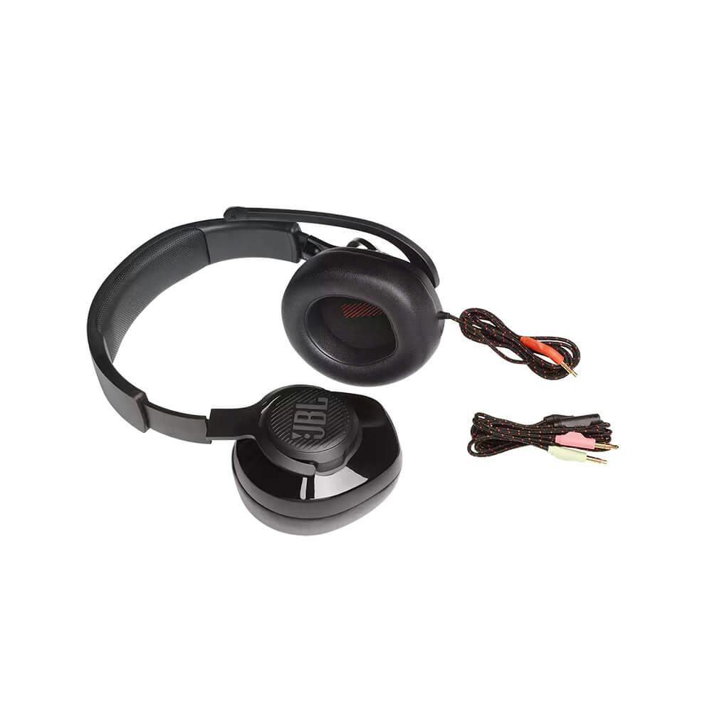 JBL Quantum 200 Wired Over-Ear Gaming Headset with Flip-Up Mic - additional Image 3