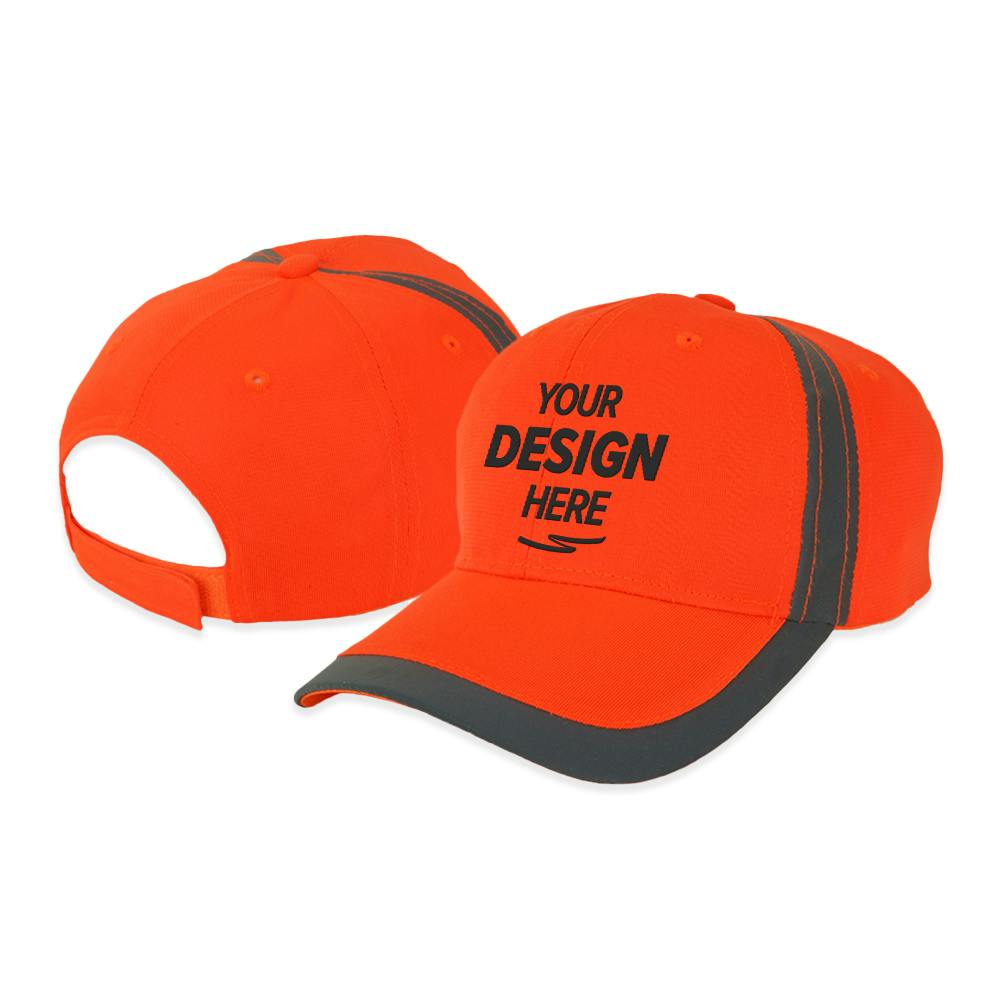 High Baseball RushOrderTees® Caps Customize Visibility |