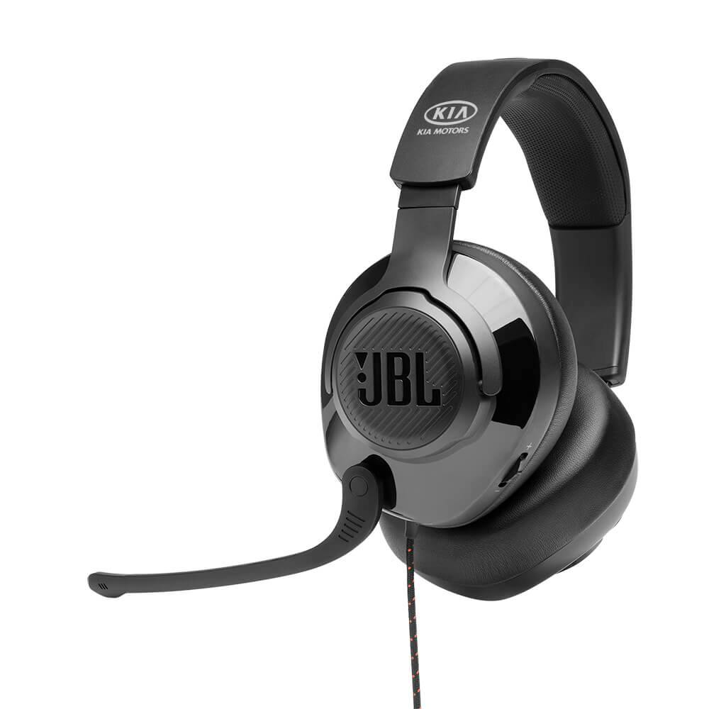 JBL Quantum 300 Wired Over-Ear Gaming Headset with Flip-Up Mic - additional Image 1