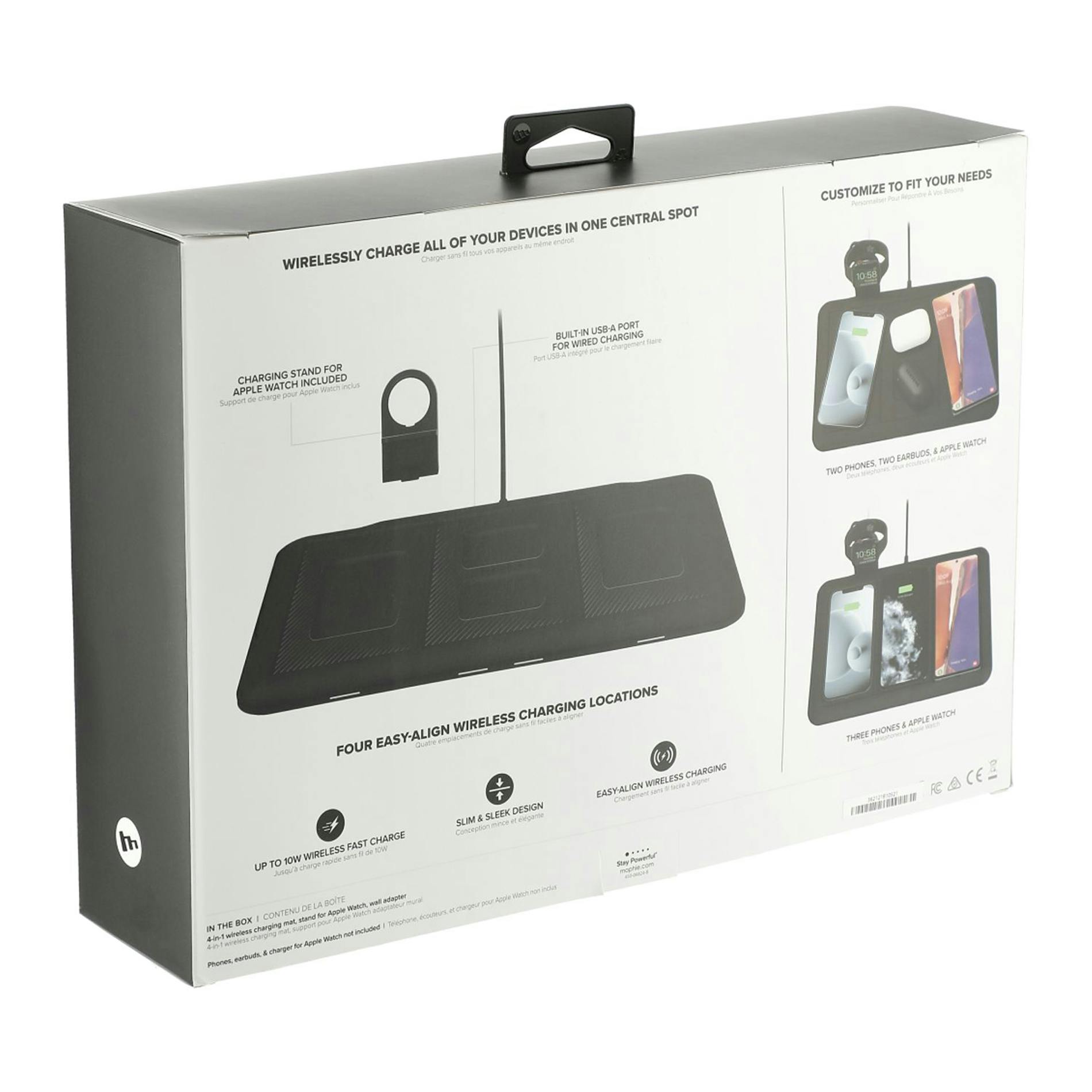 mophie® 4-in-1 Wireless Charging Mat - additional Image 1