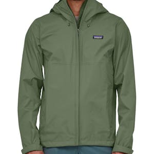 Green Patagonia torrentshell 3L rain jacket