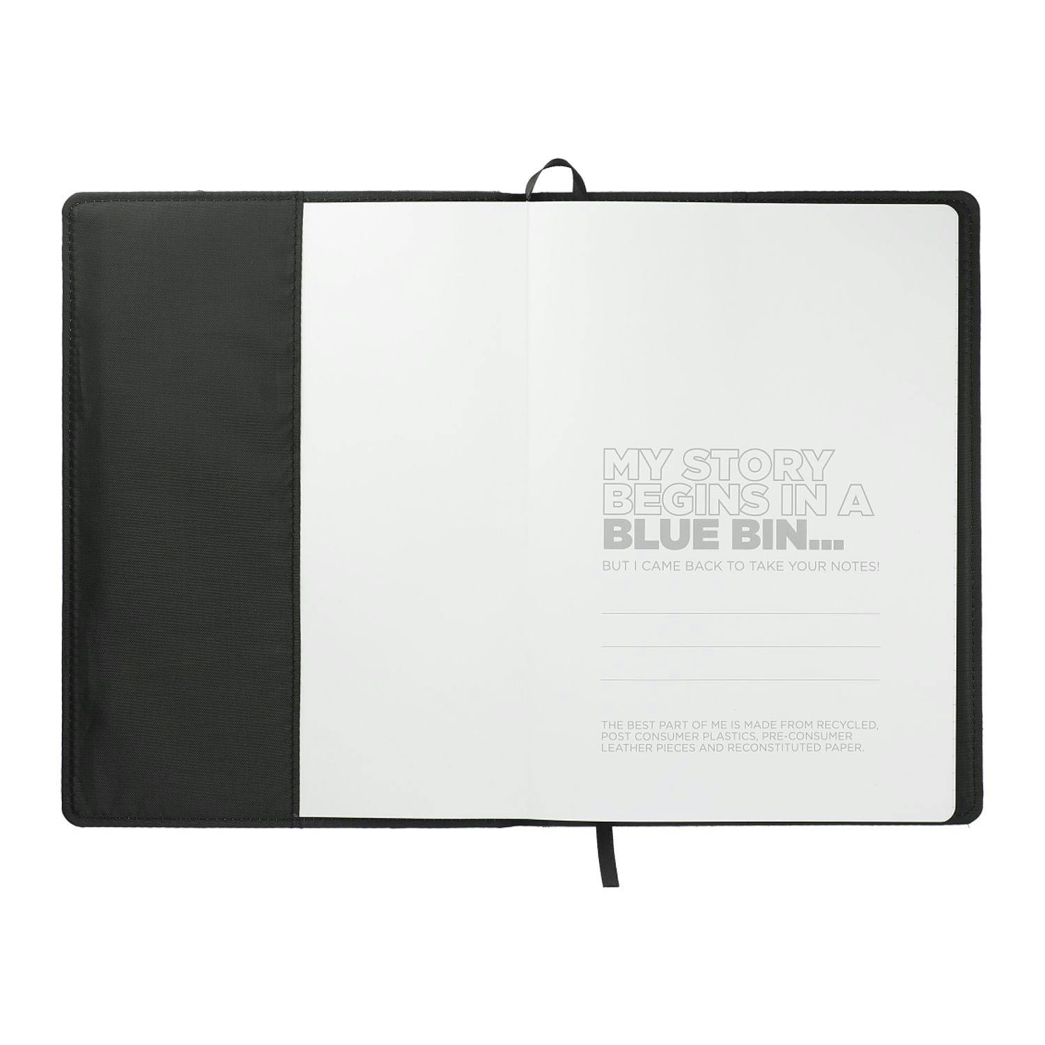 7" x 10" Reclaim RPET Refillable JournalBook® - additional Image 3