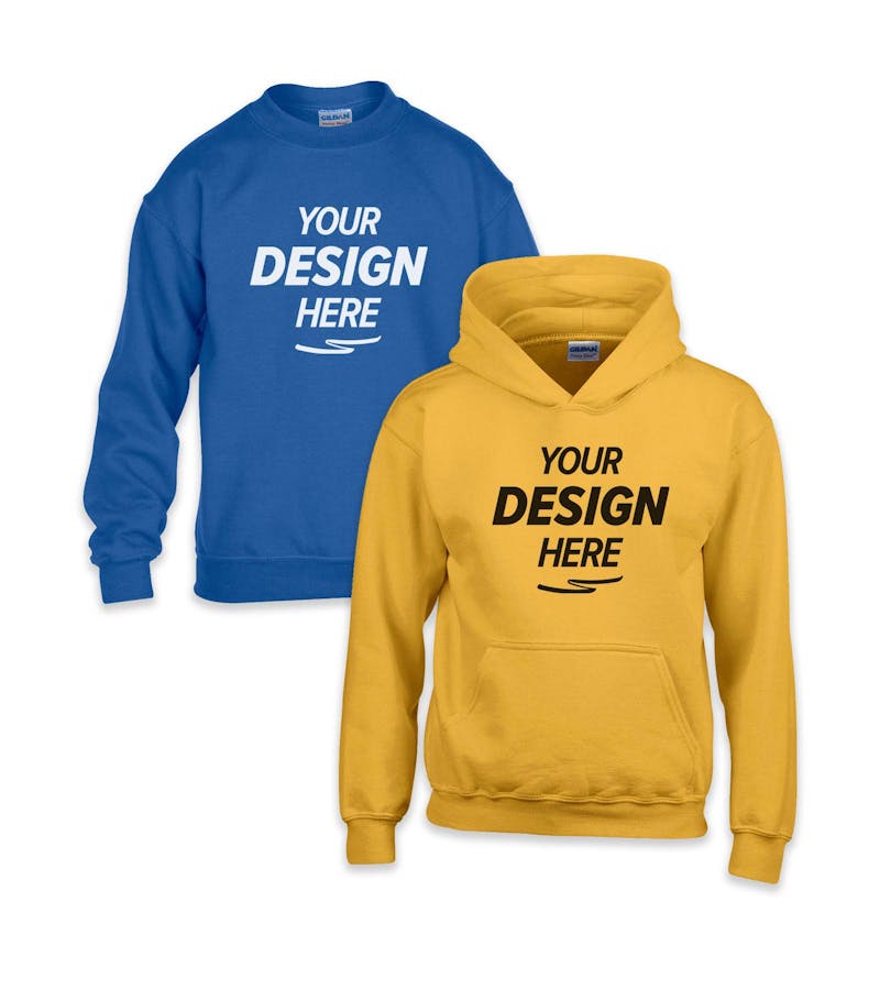 Your Logo Company Custom Sweatshirt Customize Your Own Gildan Business Logo  Sweatshirt, Embroidered Logo Sweatshirt With Your Own Logo -  Israel