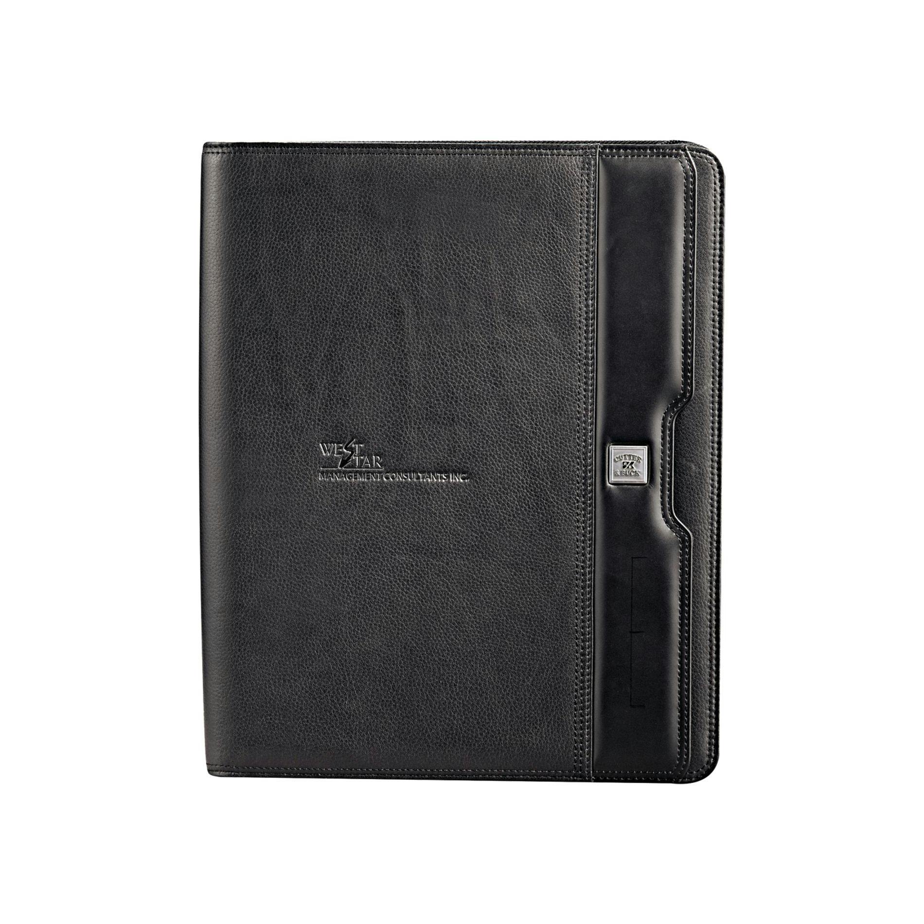 Cutter & Buck® Performance Series Zippered Padfolio - additional Image 2