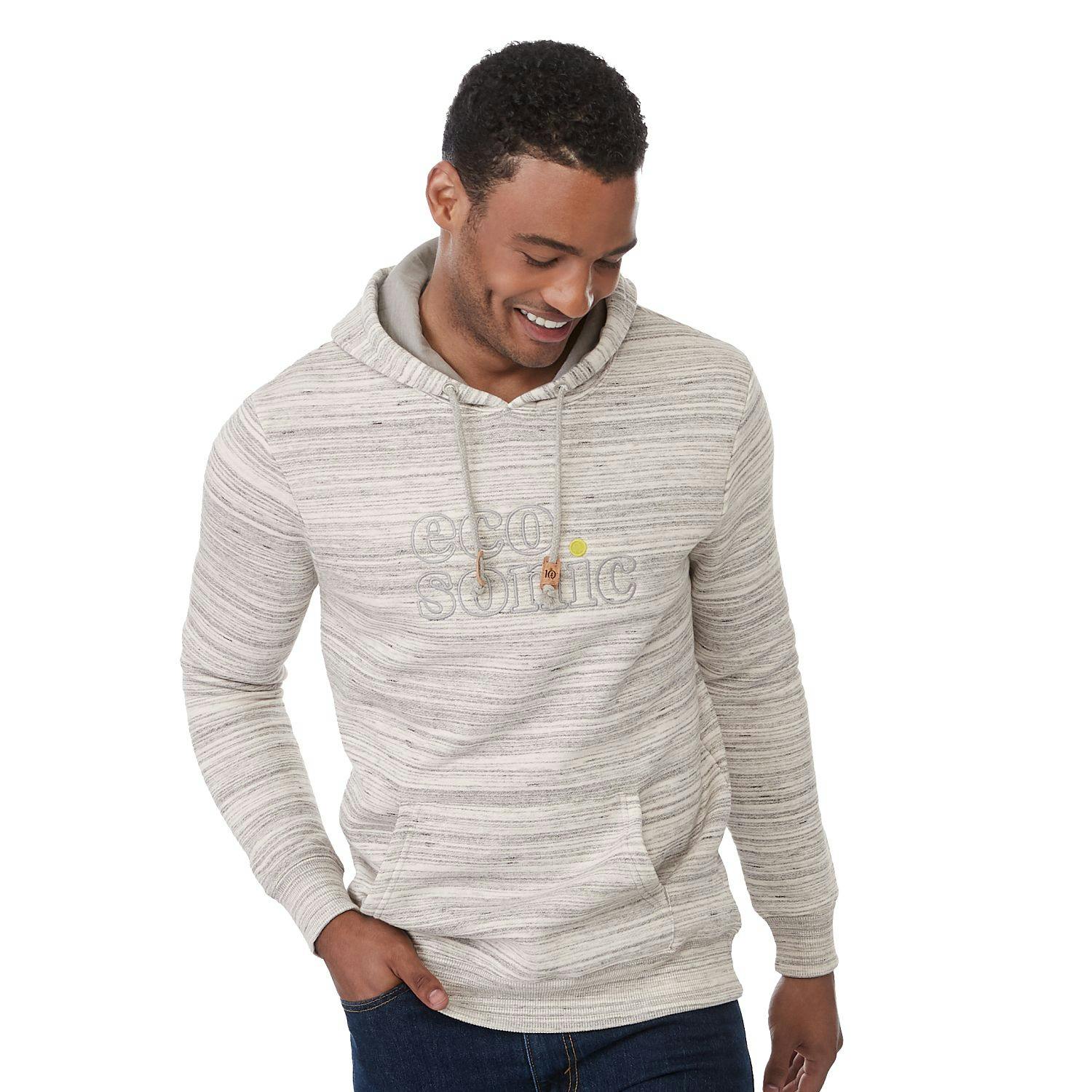 TenTree Men's Space Dye Classic Fleece Hoodie - additional Image 3
