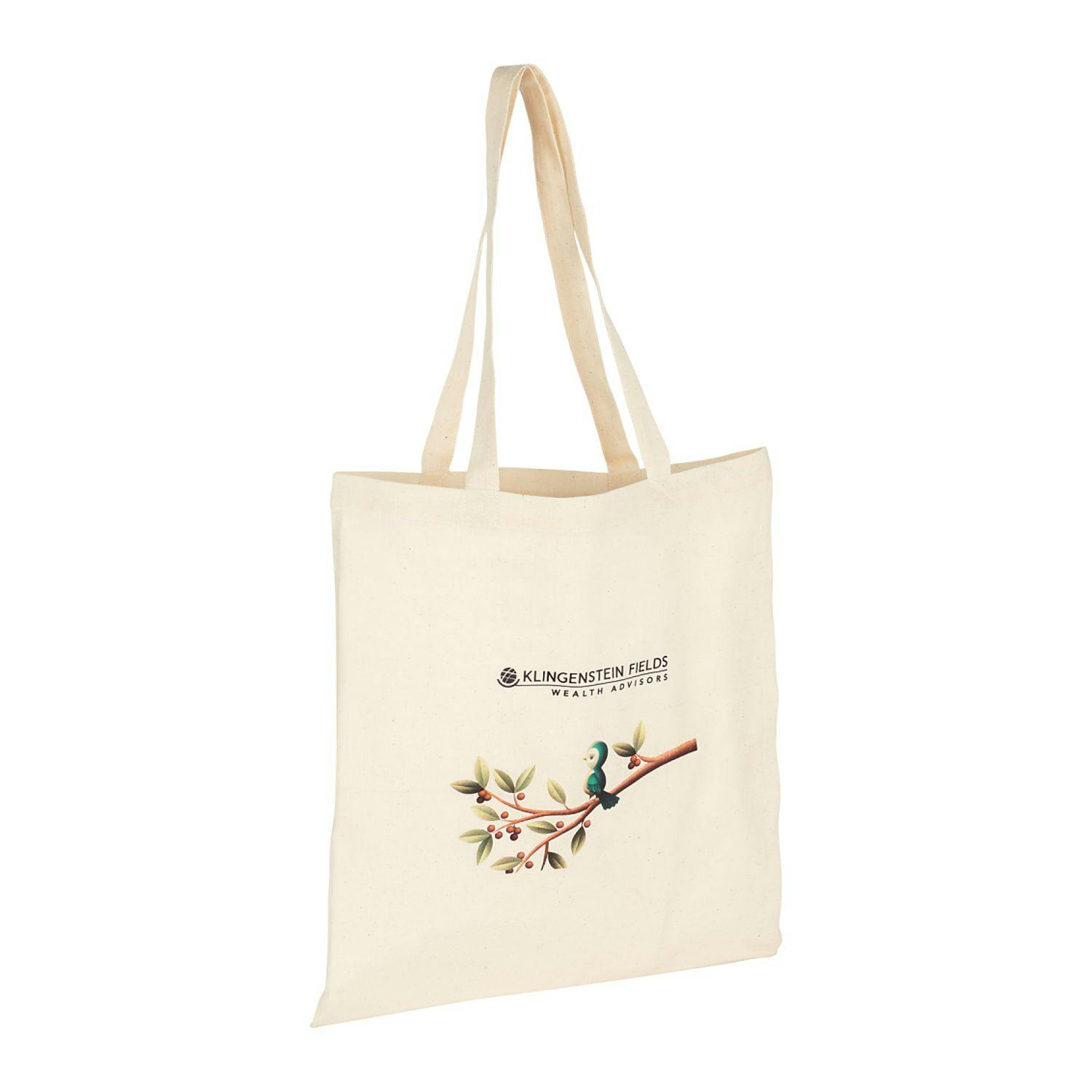 100% 4oz Cotton Canvas Convention Tote - additional Image 1