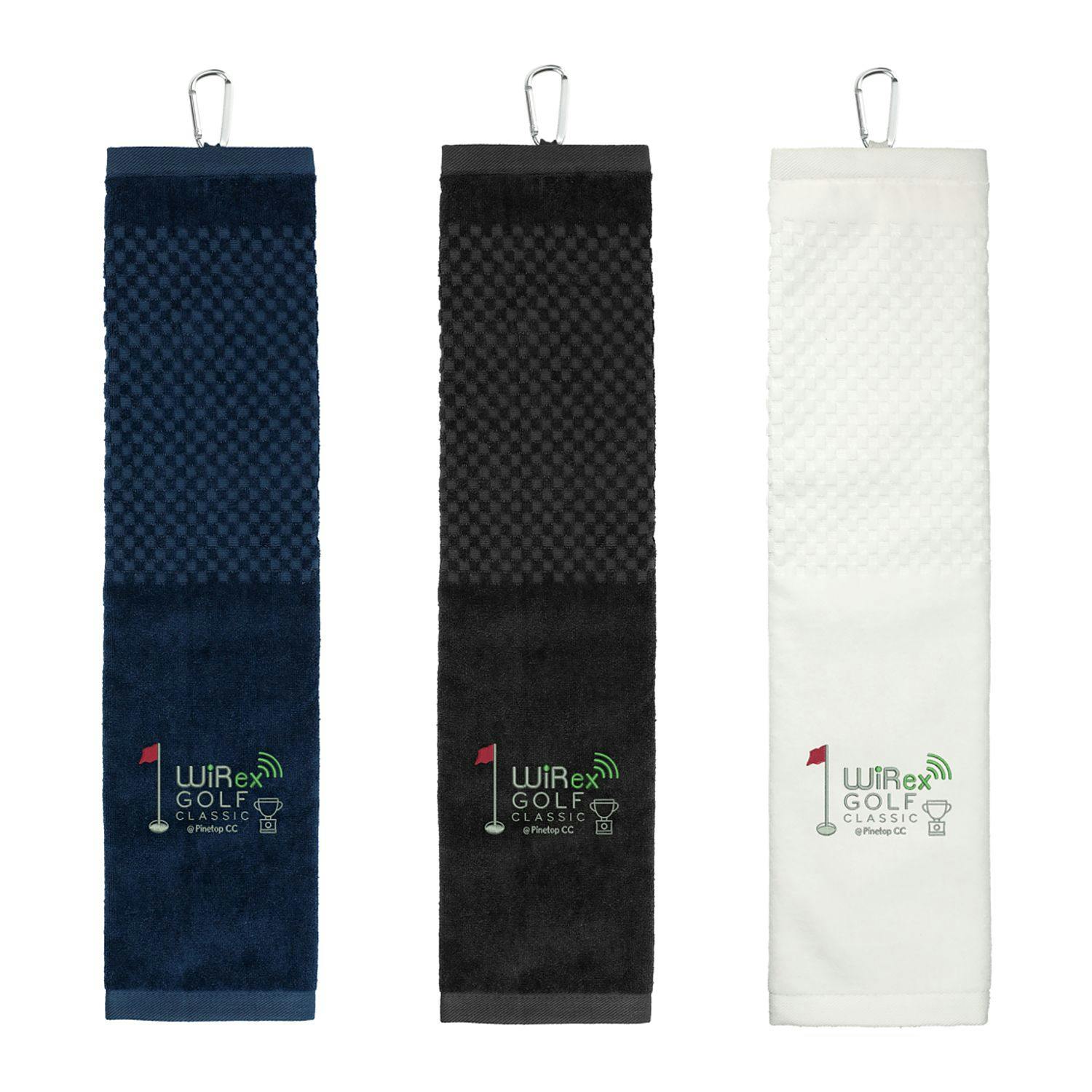 3.5lb./doz. 5.25x22in Scrubber Golf Towel - additional Image 2