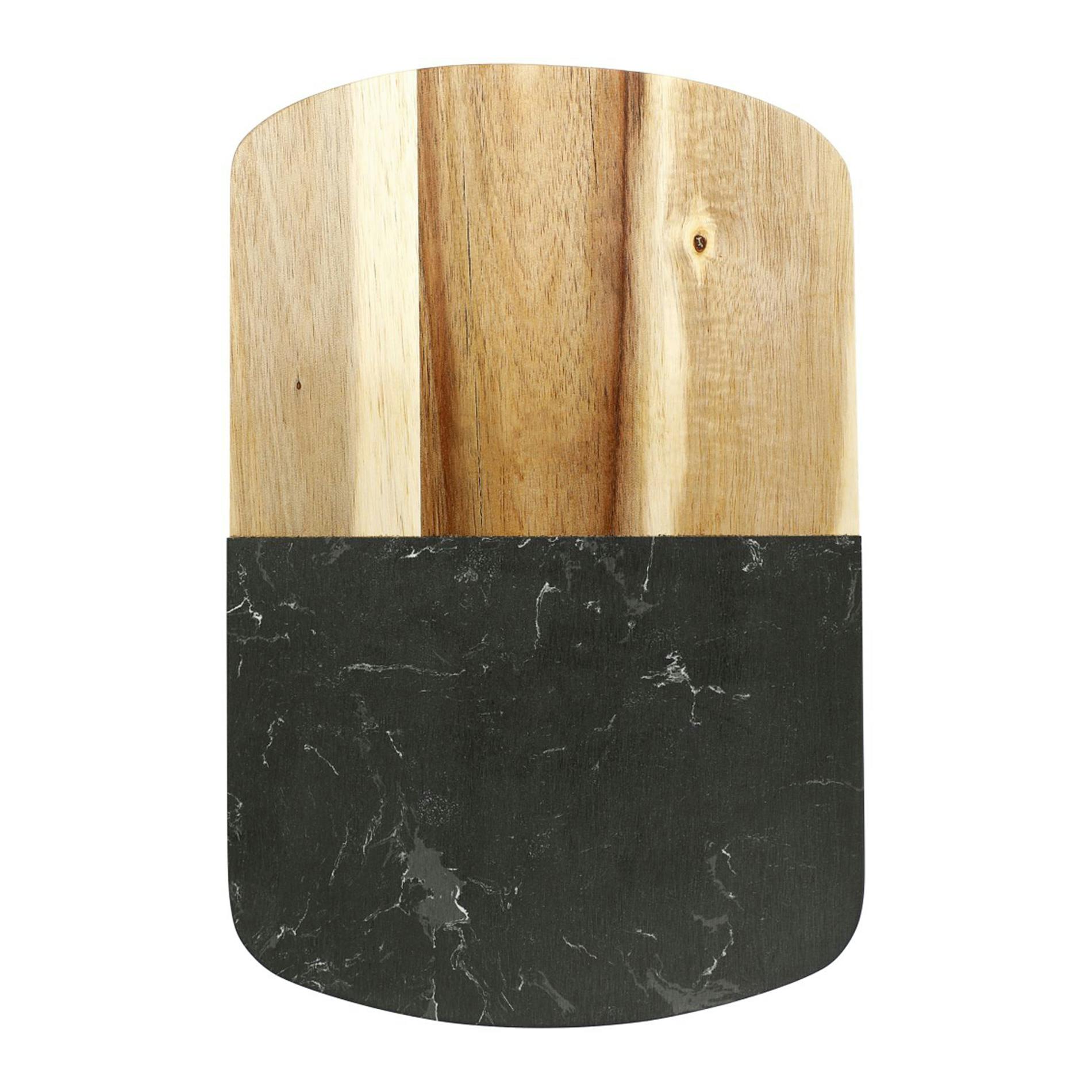 Black Marble Cheese Board Set with Knives - additional Image 4