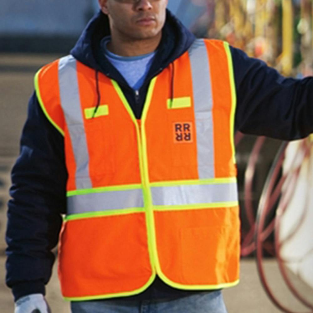 CornerStone Class 2 Dual-Color Safety Vest - additional Image 1