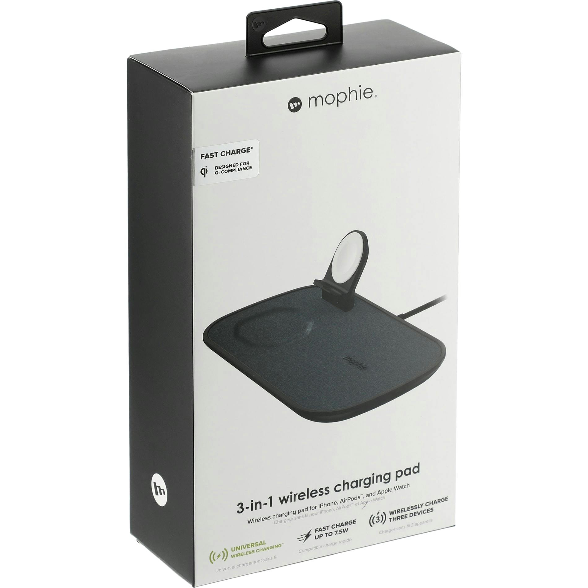 mophie® 3-in-1 Fabric Wireless Charging Pad - additional Image 3