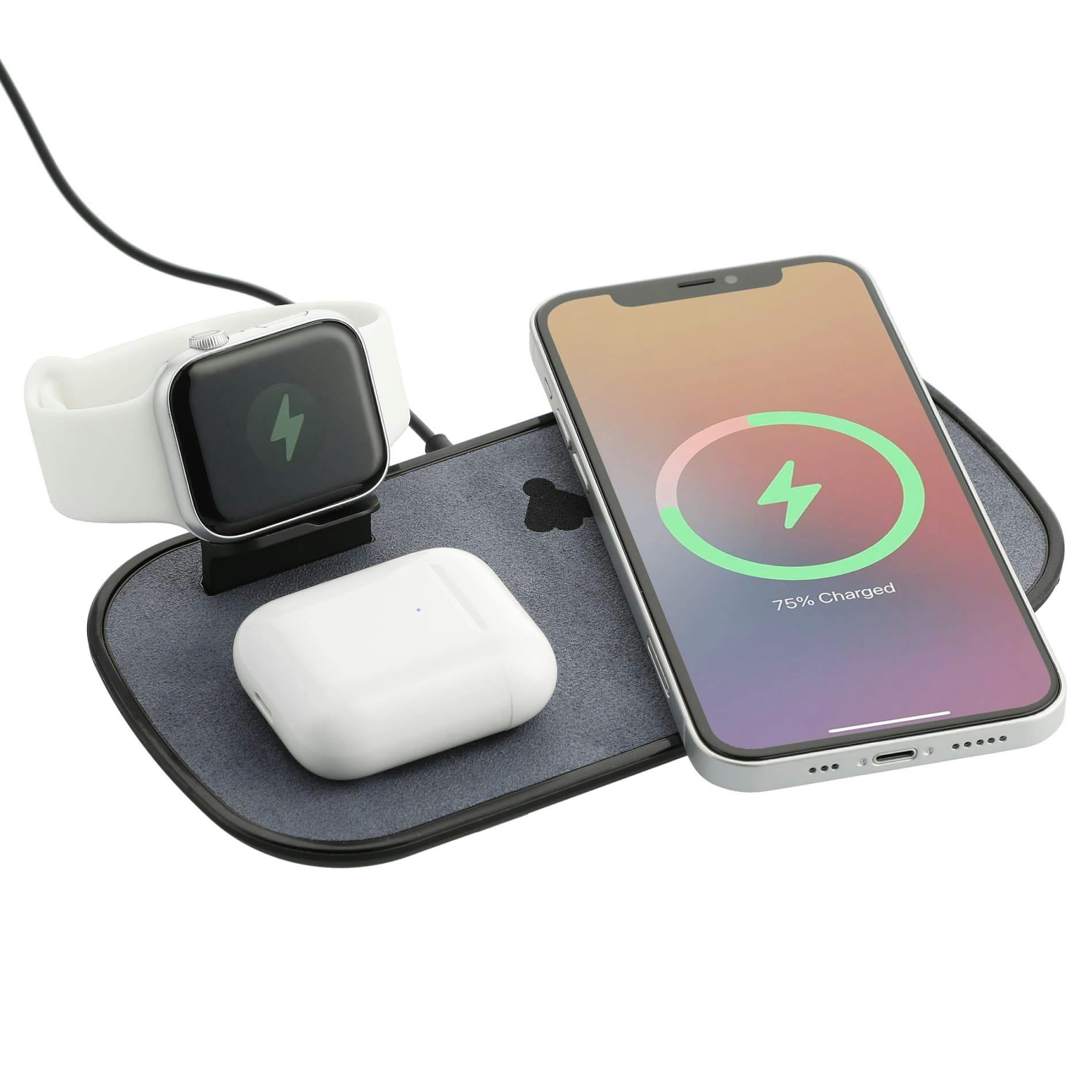 mophie® 3-in-1 Fabric Wireless Charging Pad - additional Image 5