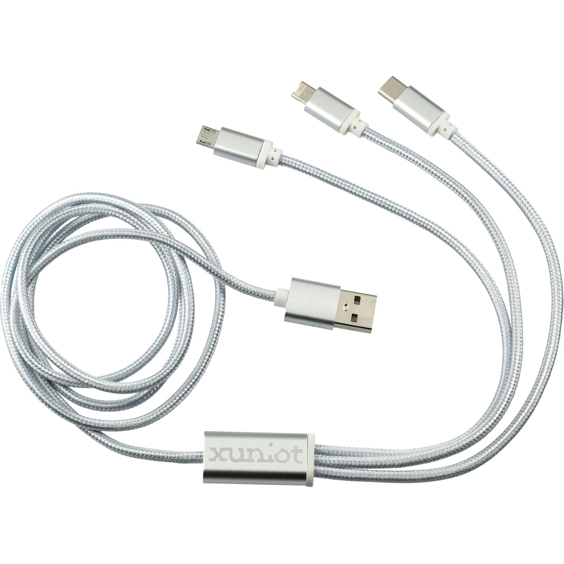 Realm 3-in-1 Long Charging Cable - additional Image 1