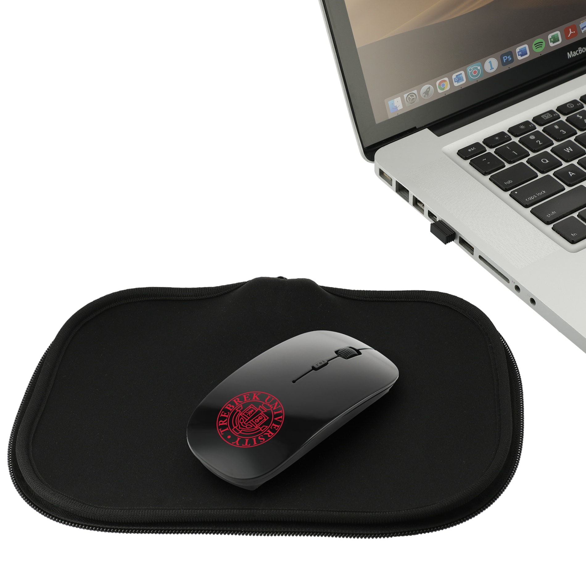 Custom Accel Portable Wireless Mouse and Pad Design Online