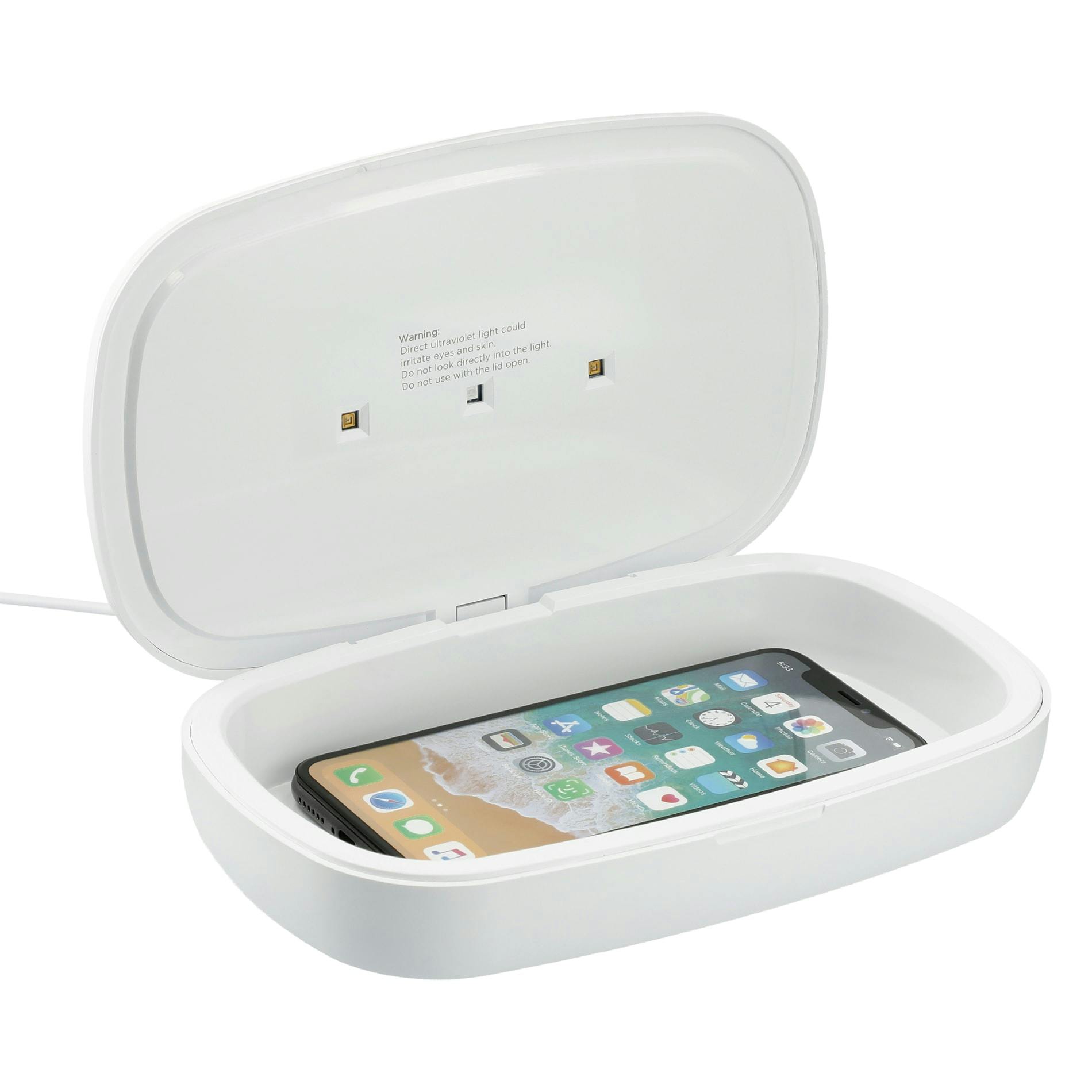 UV Phone Sanitizer with Wireless Charging Pad - additional Image 6