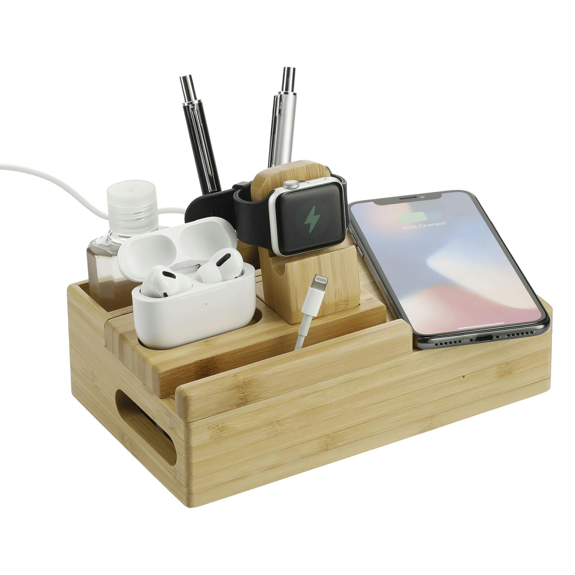 Bamboo Fast Wireless Charging Dock Station - additional Image 8