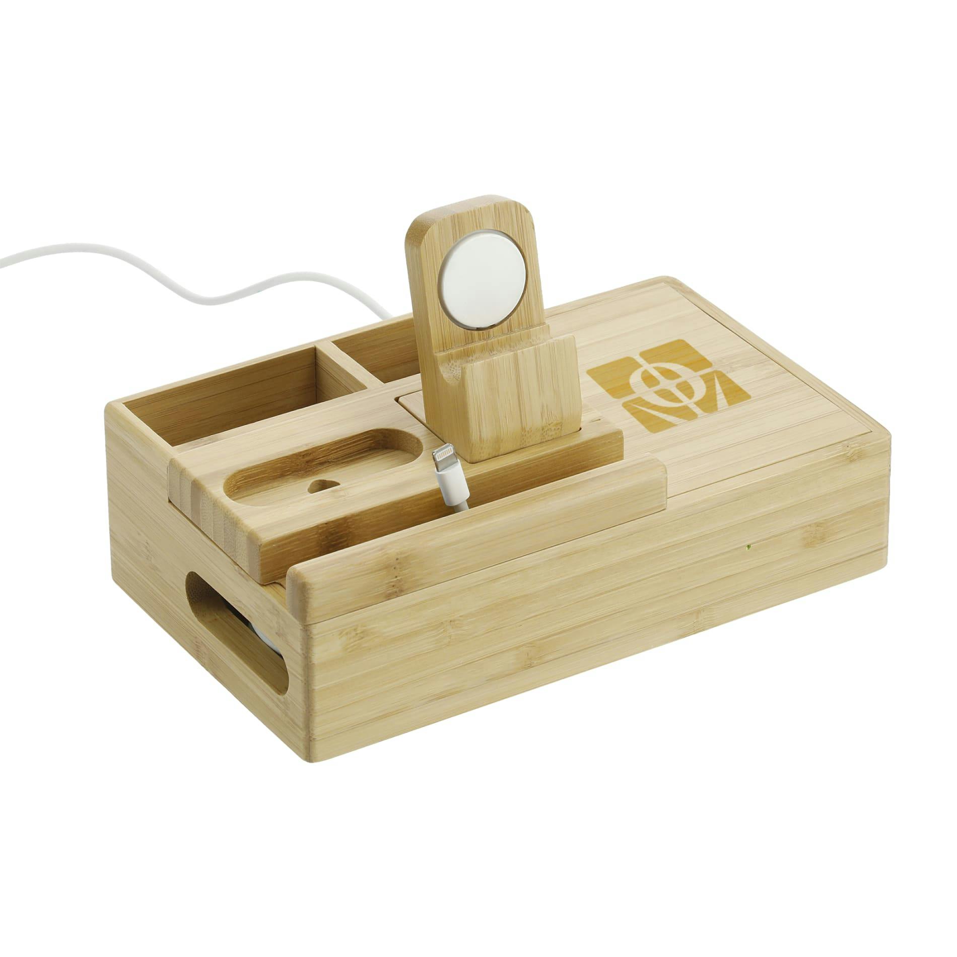Bamboo Fast Wireless Charging Dock Station - additional Image 5