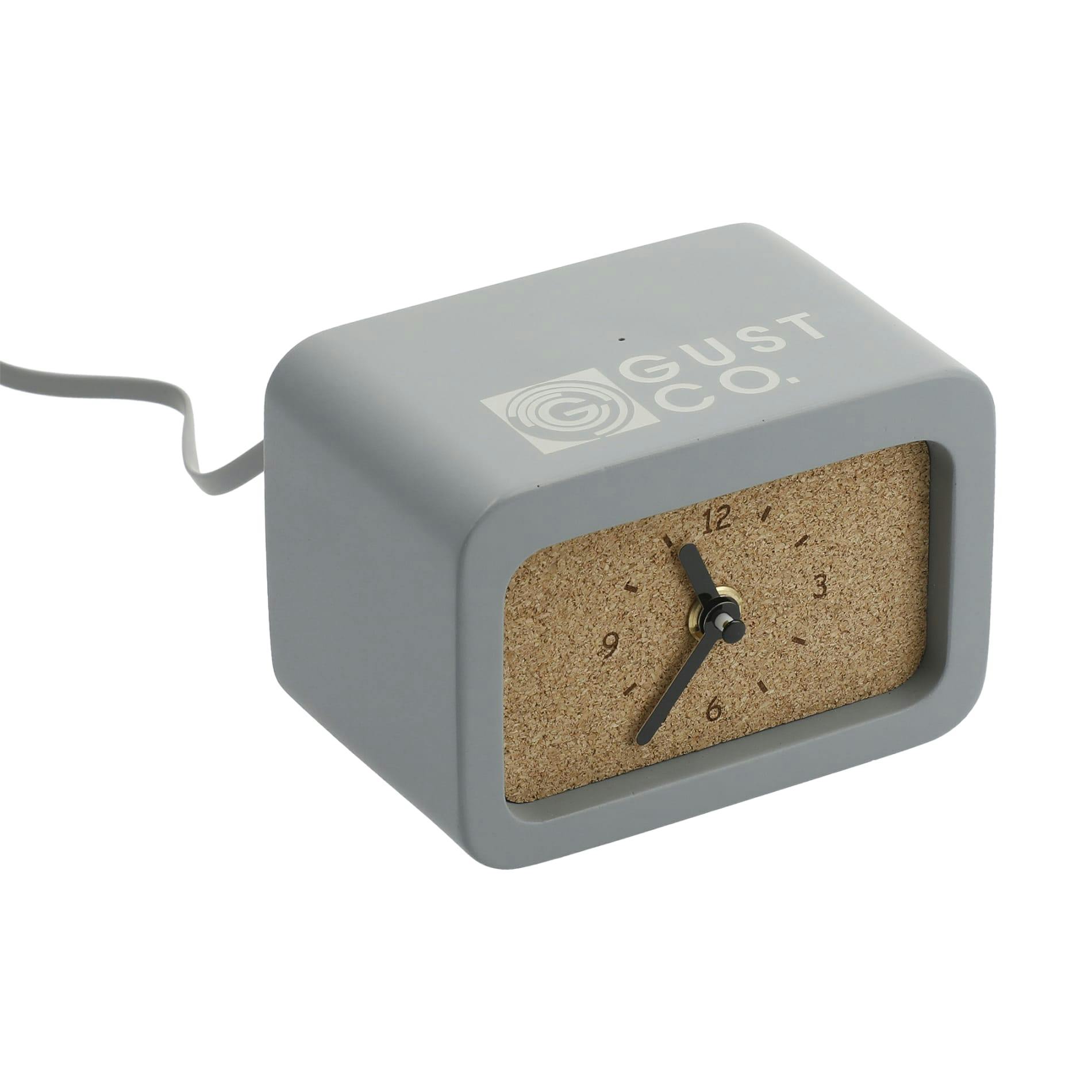 Set in Stone Wireless Charging Desk Clock - additional Image 3