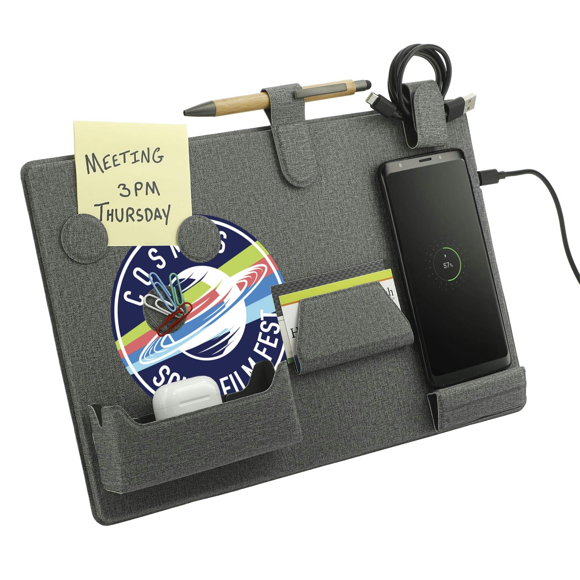 MagClick™ Fast Wireless Charging Desk Organizer - additional Image 5