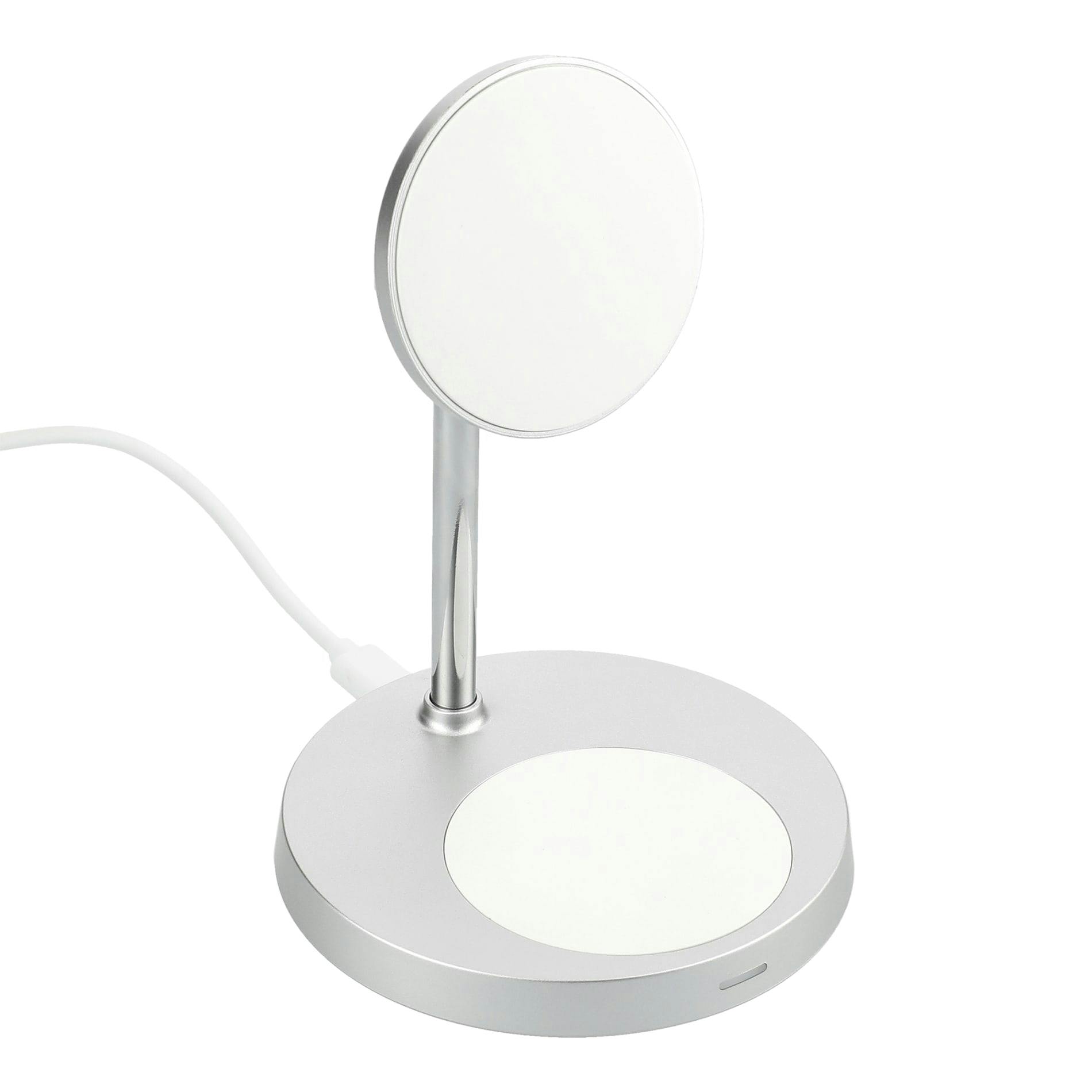 MagClick™ Dual Fast Wireless Charging Stand w/Base - additional Image 2
