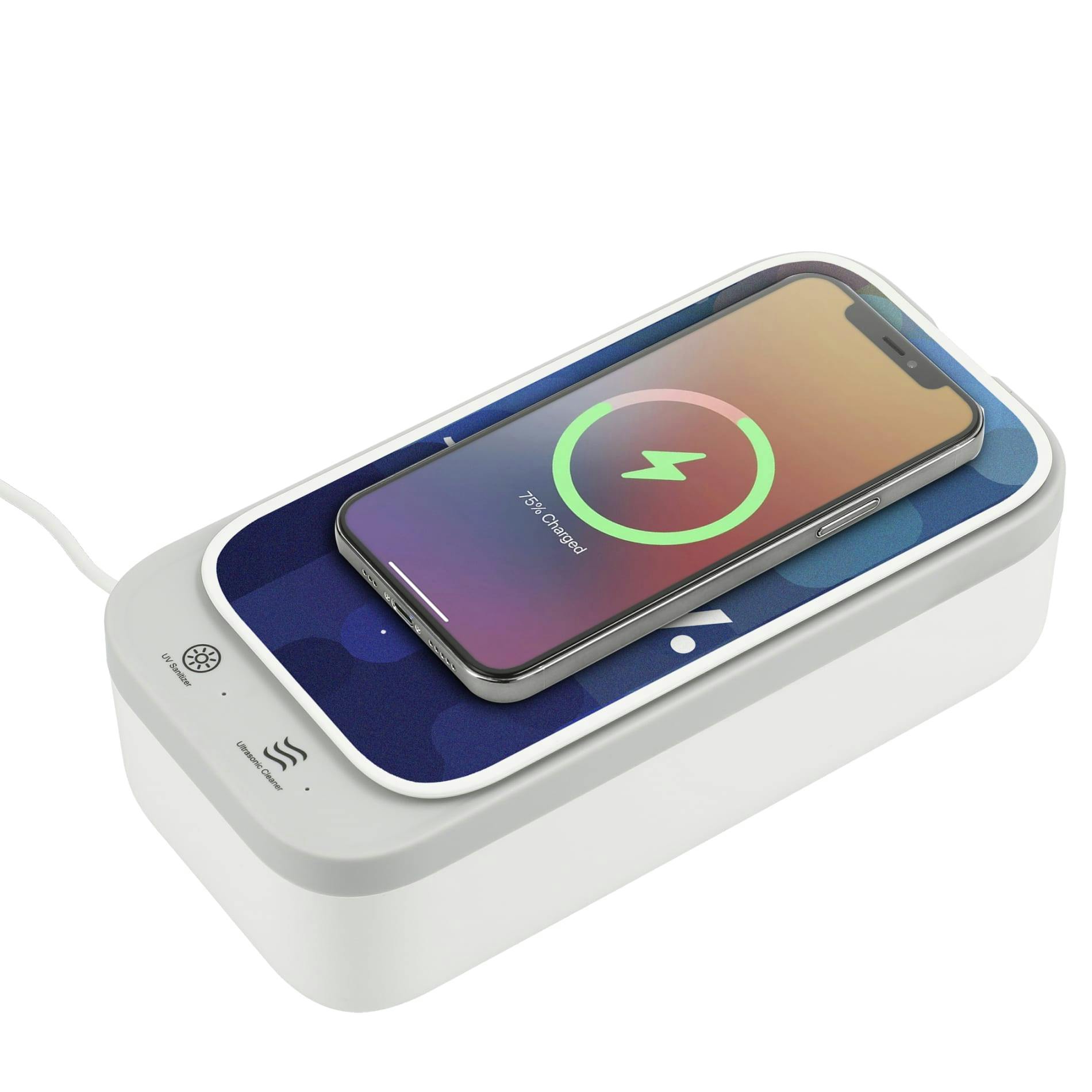 Ultrasonic Cleaner Wireless Charging UV Sanitizer - additional Image 1
