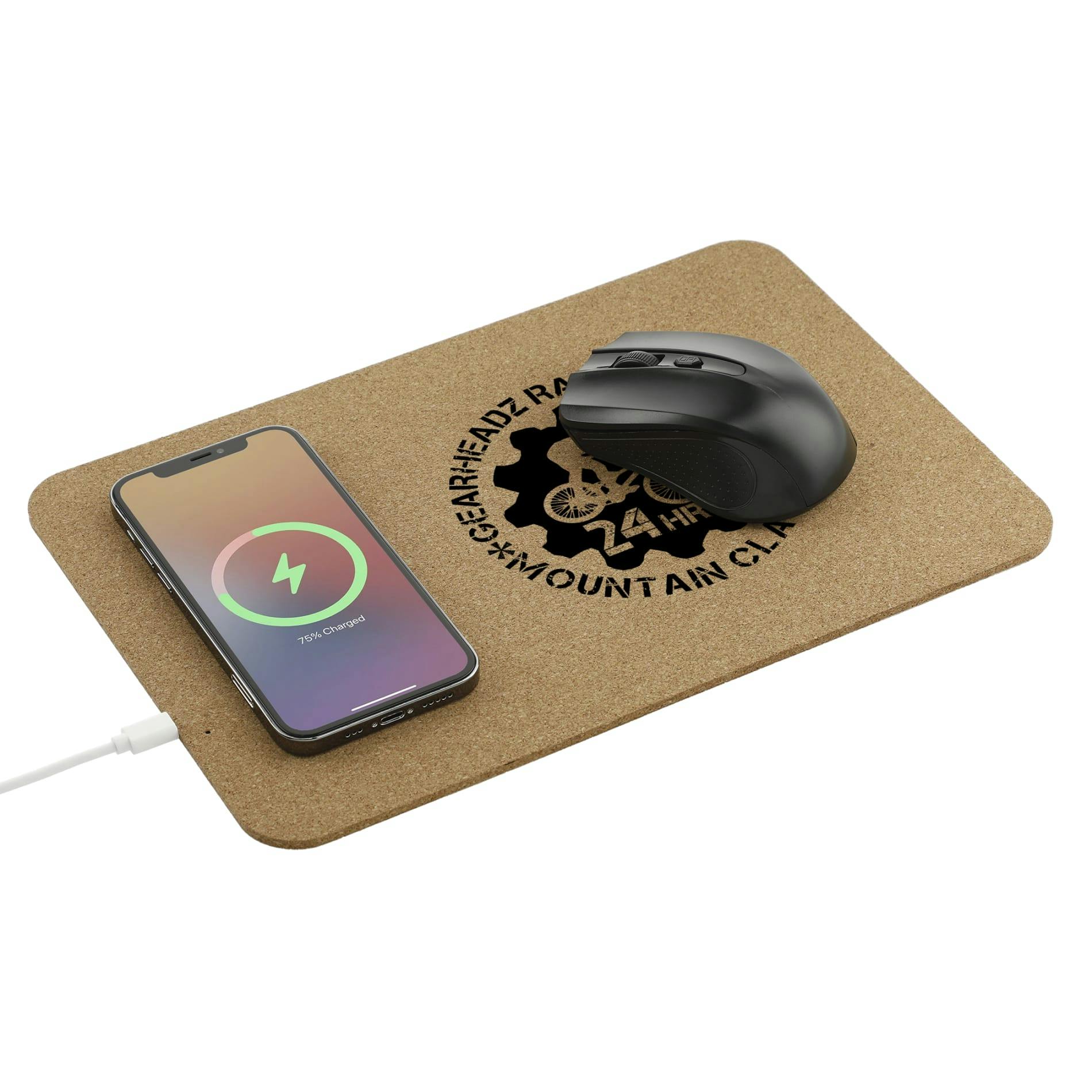 Cork Fast Wireless Charging Mouse Pad - additional Image 6