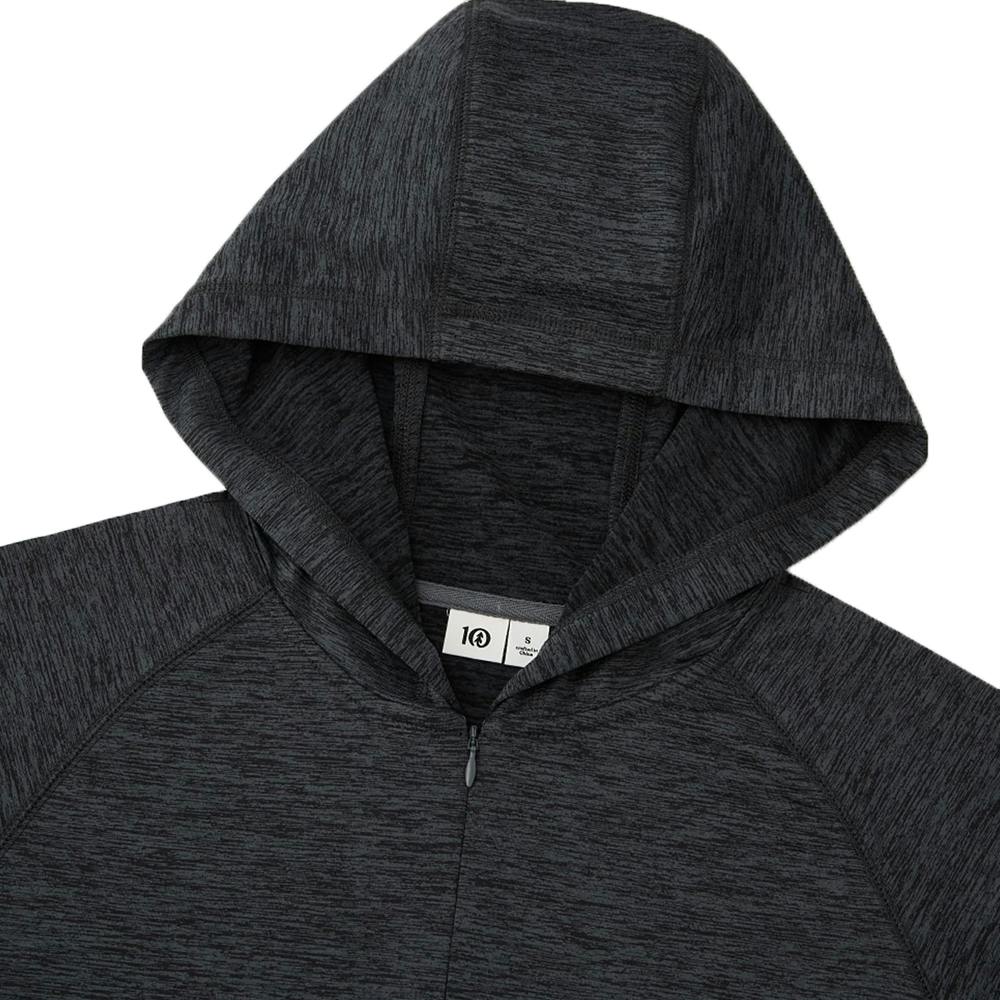 TenTree Women's Stretch Knit Quarter Zip Hoodie - additional Image 2