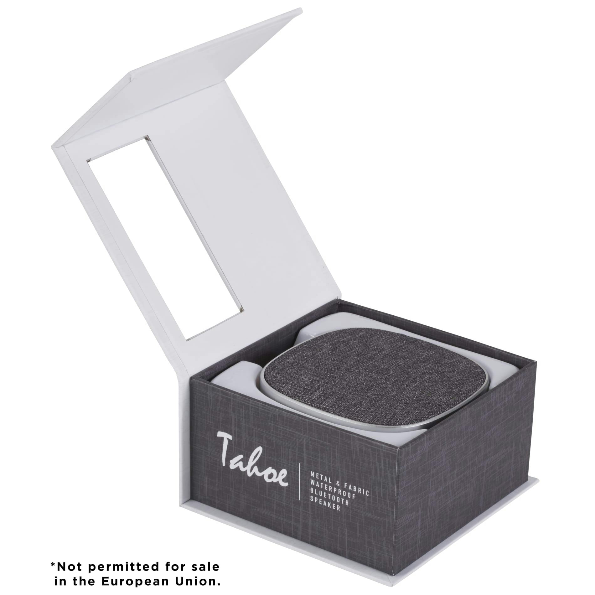 Tahoe Metal & Fabric Waterproof Bluetooth Speaker - additional Image 1