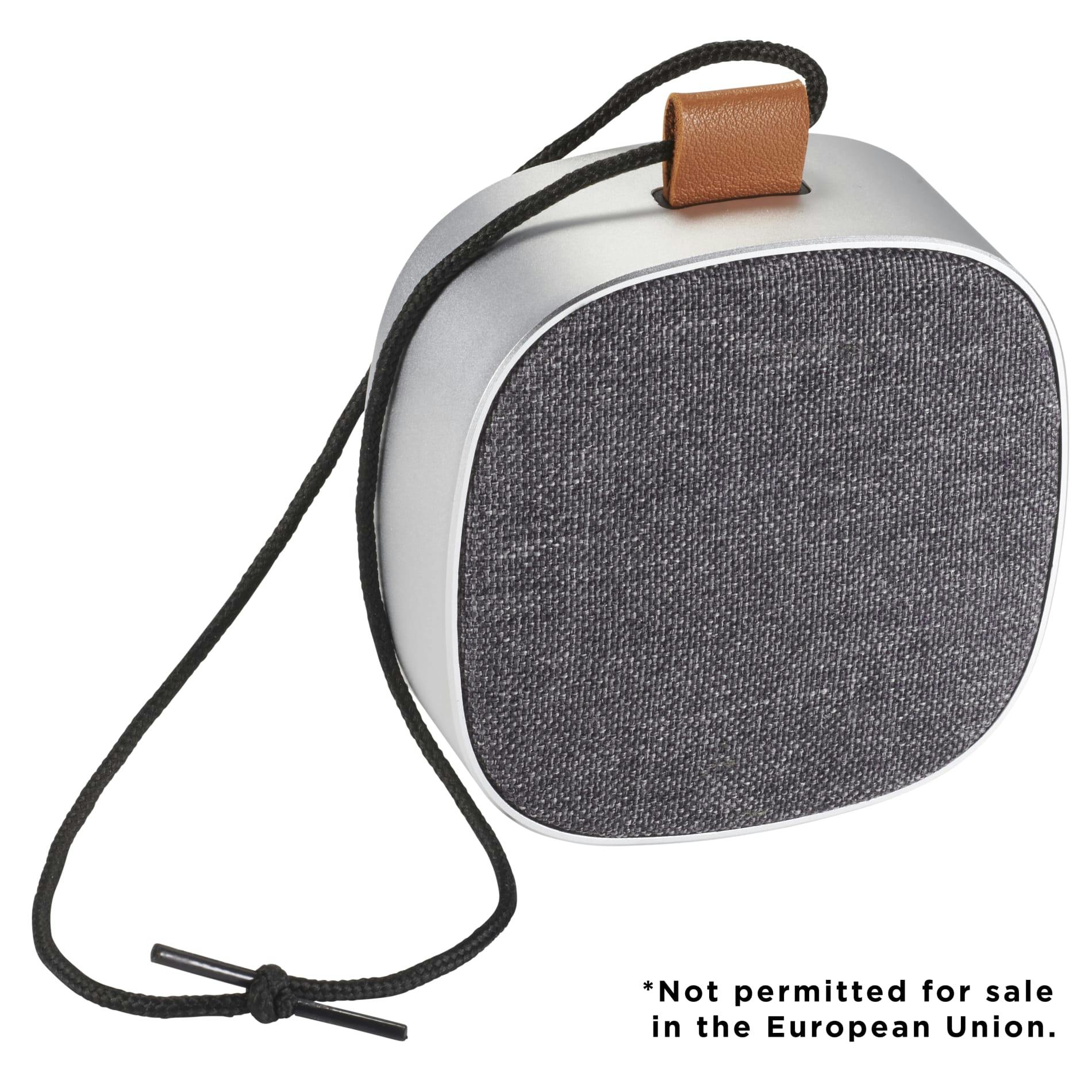 Tahoe Metal & Fabric Waterproof Bluetooth Speaker - additional Image 4