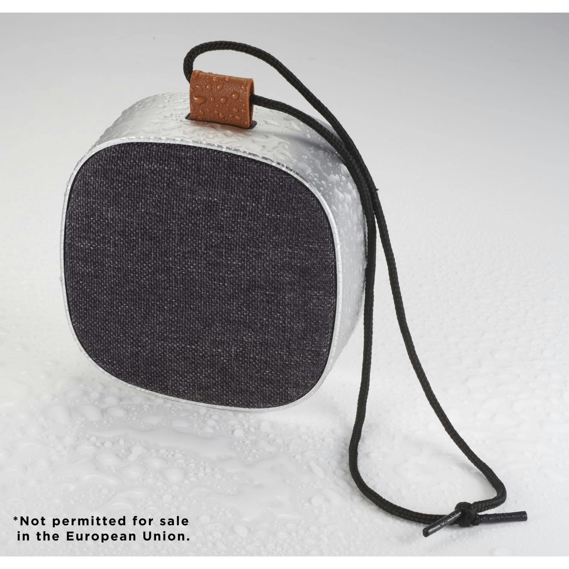 Tahoe Metal & Fabric Waterproof Bluetooth Speaker - additional Image 7