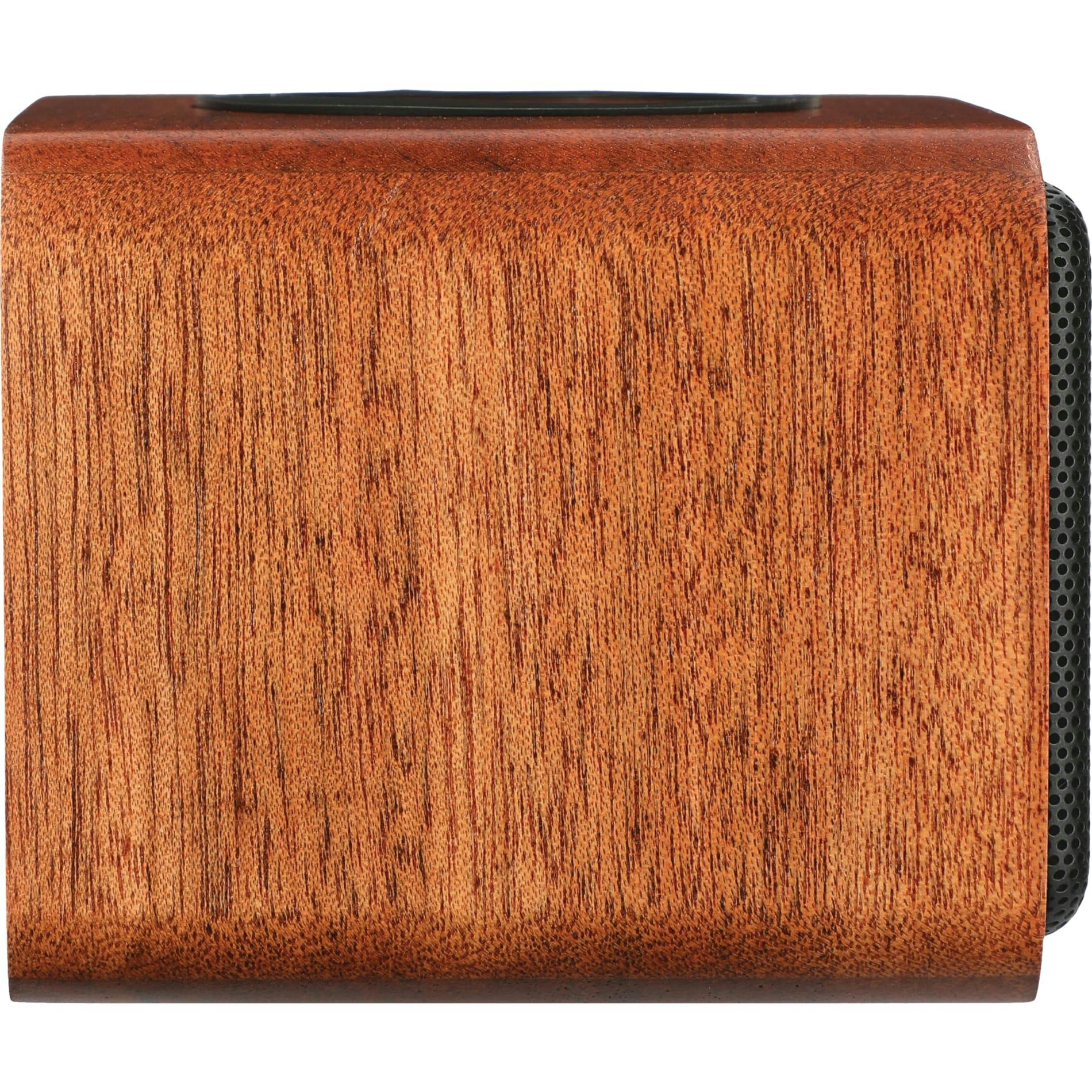 Wood Bluetooth Speaker with Wireless Charging Pad - additional Image 3