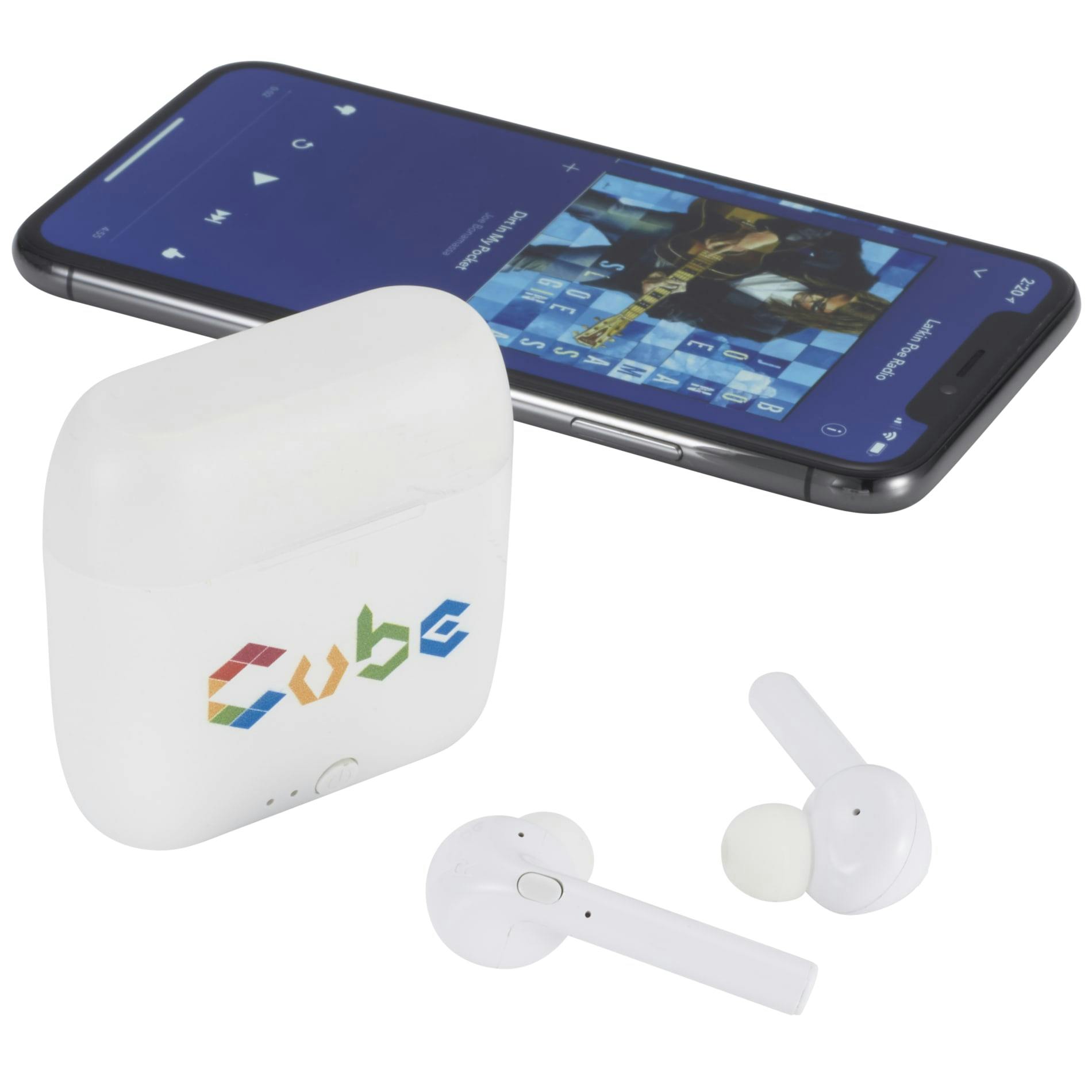Essos True Wireless Auto Pair Earbuds w/Case - additional Image 3
