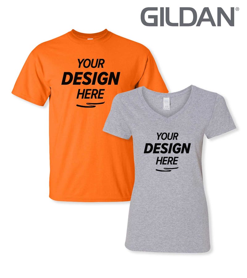 Custom Gildan Printed Apparel | Design Gildan Clothing w/ Your logo