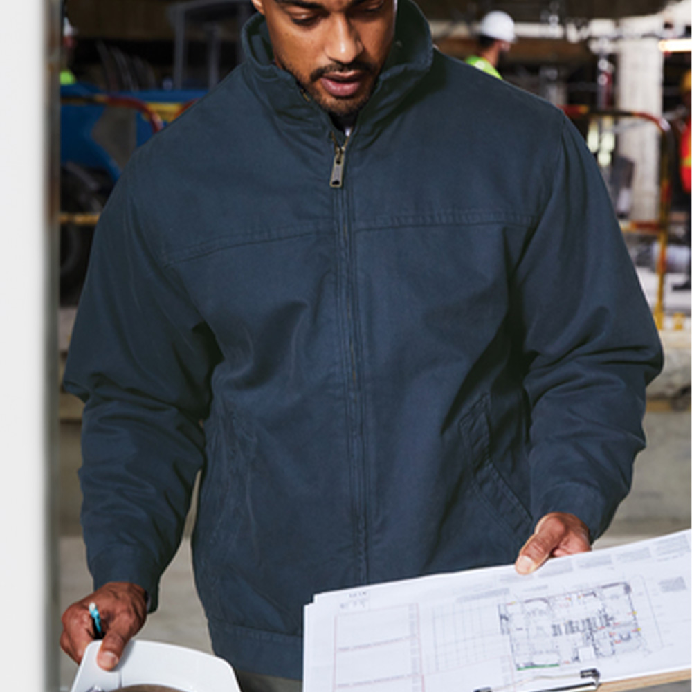 Fleece lined hotsell work jacket