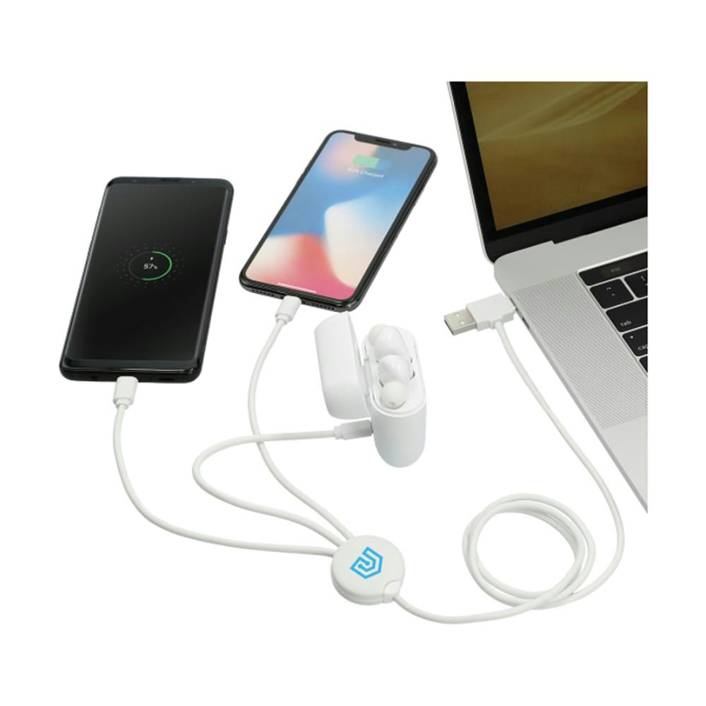 5-in-1 Charging Cable with Coating - additional Image 1