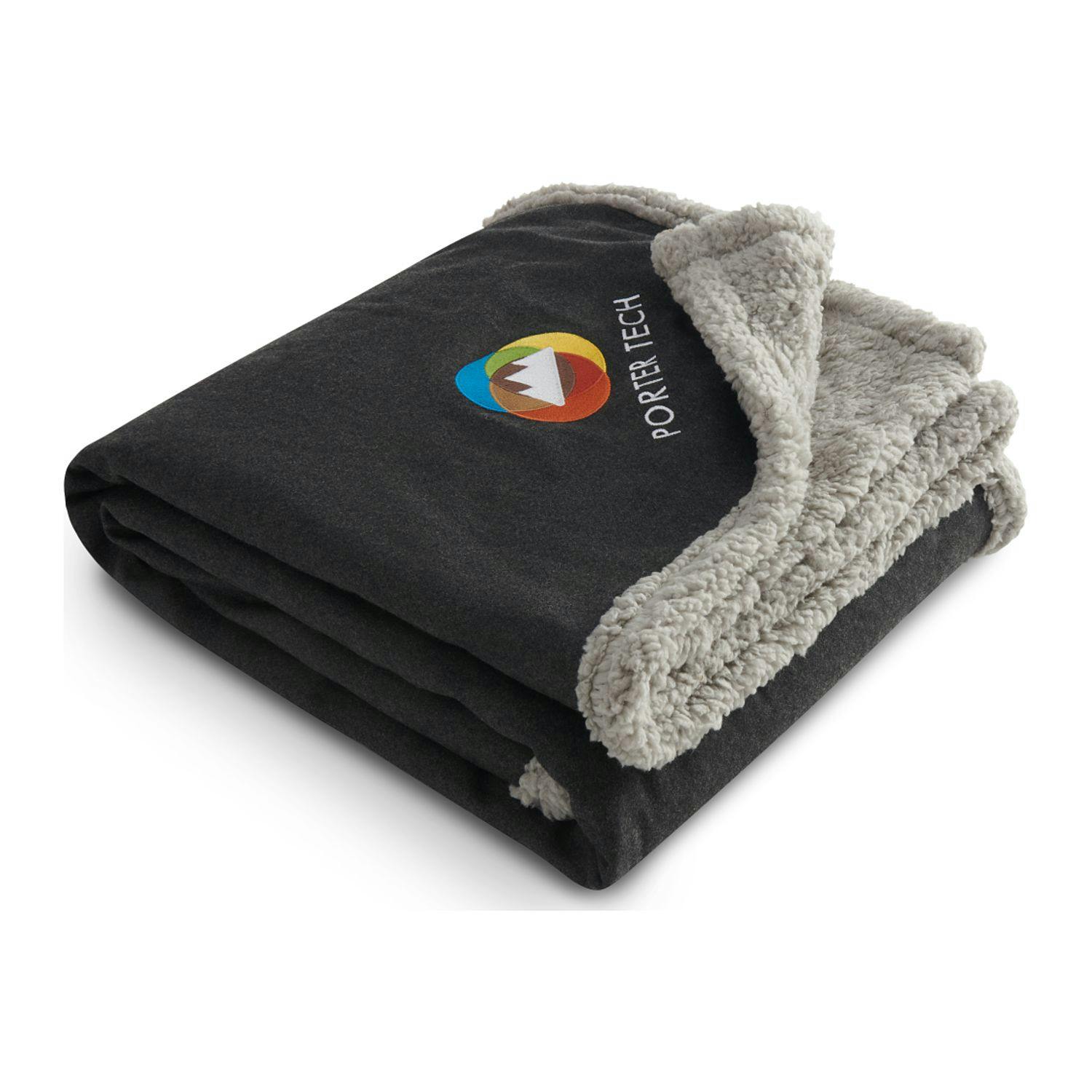 Field & Co.® Oversized Wool Sherpa Blanket - additional Image 2
