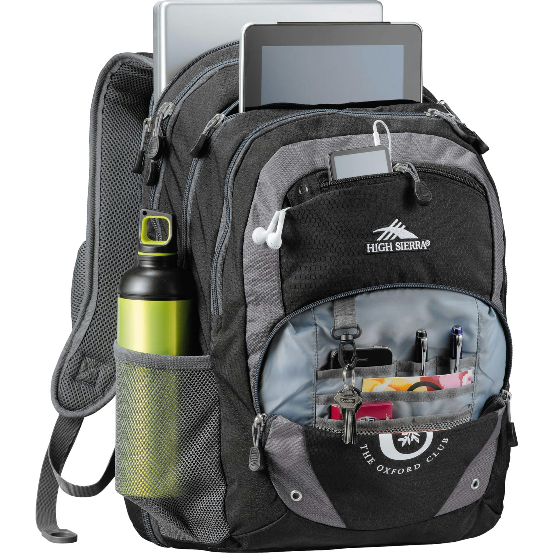 High Sierra Overtime Fly-By 17" Computer Backpack - additional Image 2