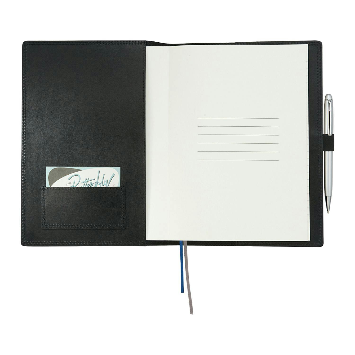7" x 10" Uptown Refillable Leather JournalBook® - additional Image 1
