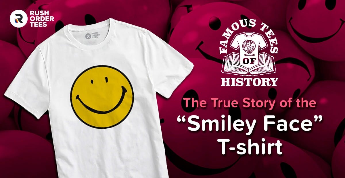 Fremragende Breddegrad fest The True Story of The Smiley Face T-shirt