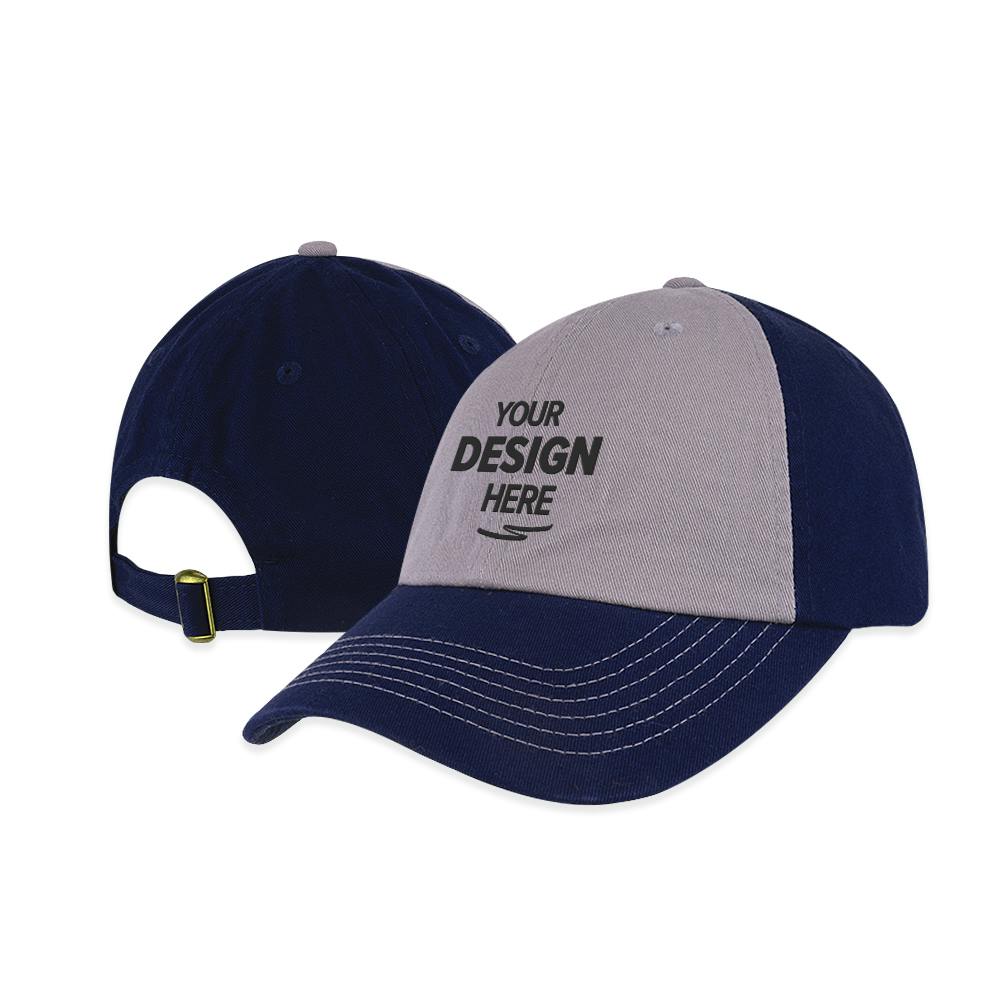 Valucap Bio-Washed Classic Dad Hat - additional Image 1