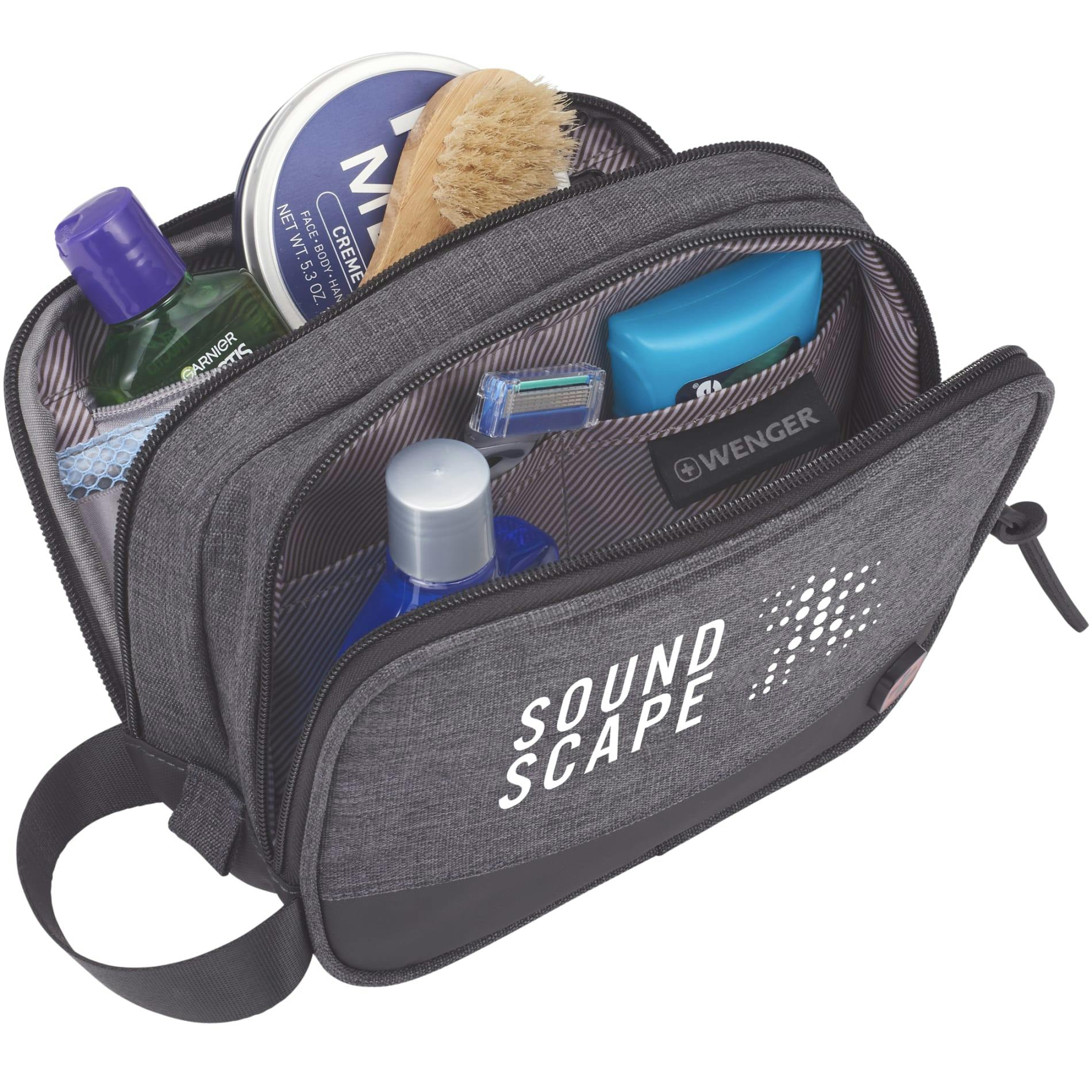Wenger RPET Dual Compartment Dopp Kit - additional Image 1