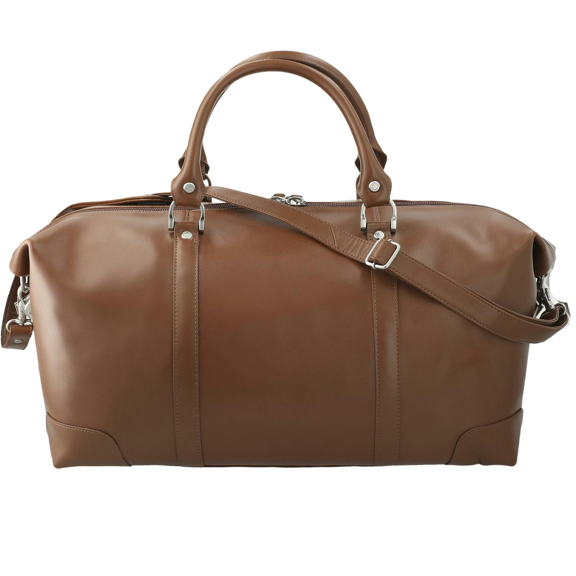 Cutter & Buck® 19" Leather Weekender Duffel Bag - additional Image 2