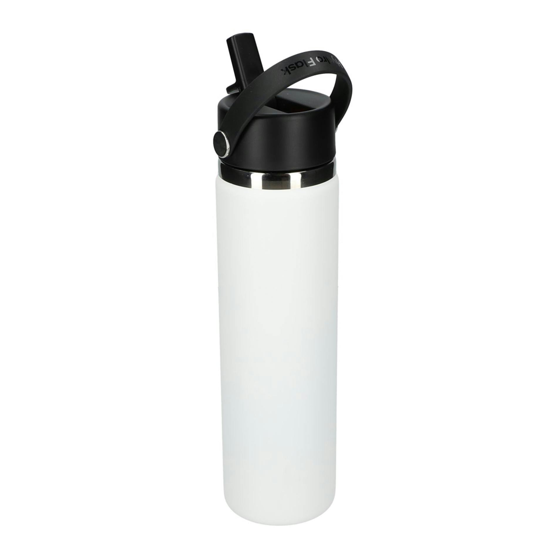 Hydro Flask Wide Mouth 24oz Bottle with Flex Straw Cap - additional Image 4