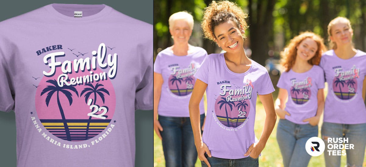 Vacation Family Reunion Shirt Design